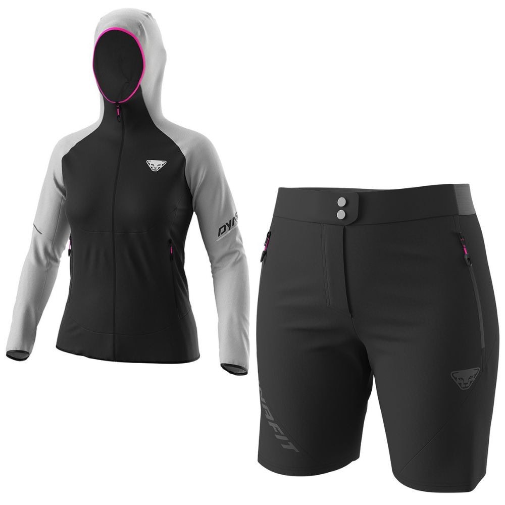 Komplet DYNAFIT Transalper DST W Alloy & DYNAFIT Transalper 2 Light DST W Black - SETY - Turistické oblečenie - 1