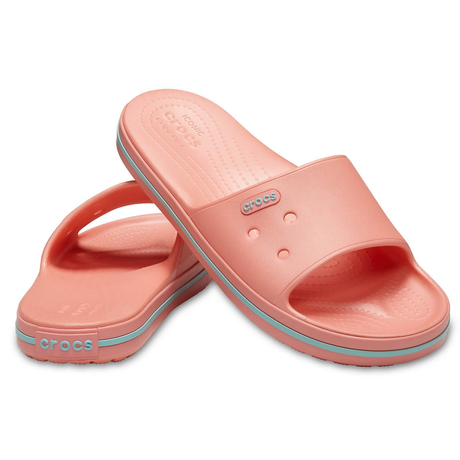 Šľapky CROCS Crocband III Slide Melon Orange - Šľapky a sandále - 3