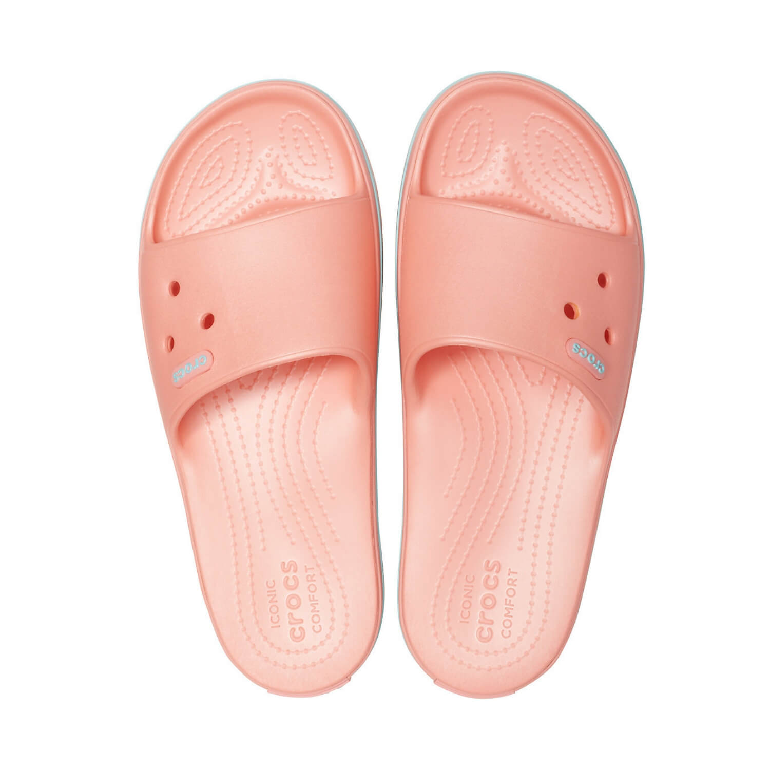Šľapky CROCS Crocband III Slide Melon Orange - Šľapky a sandále - 4