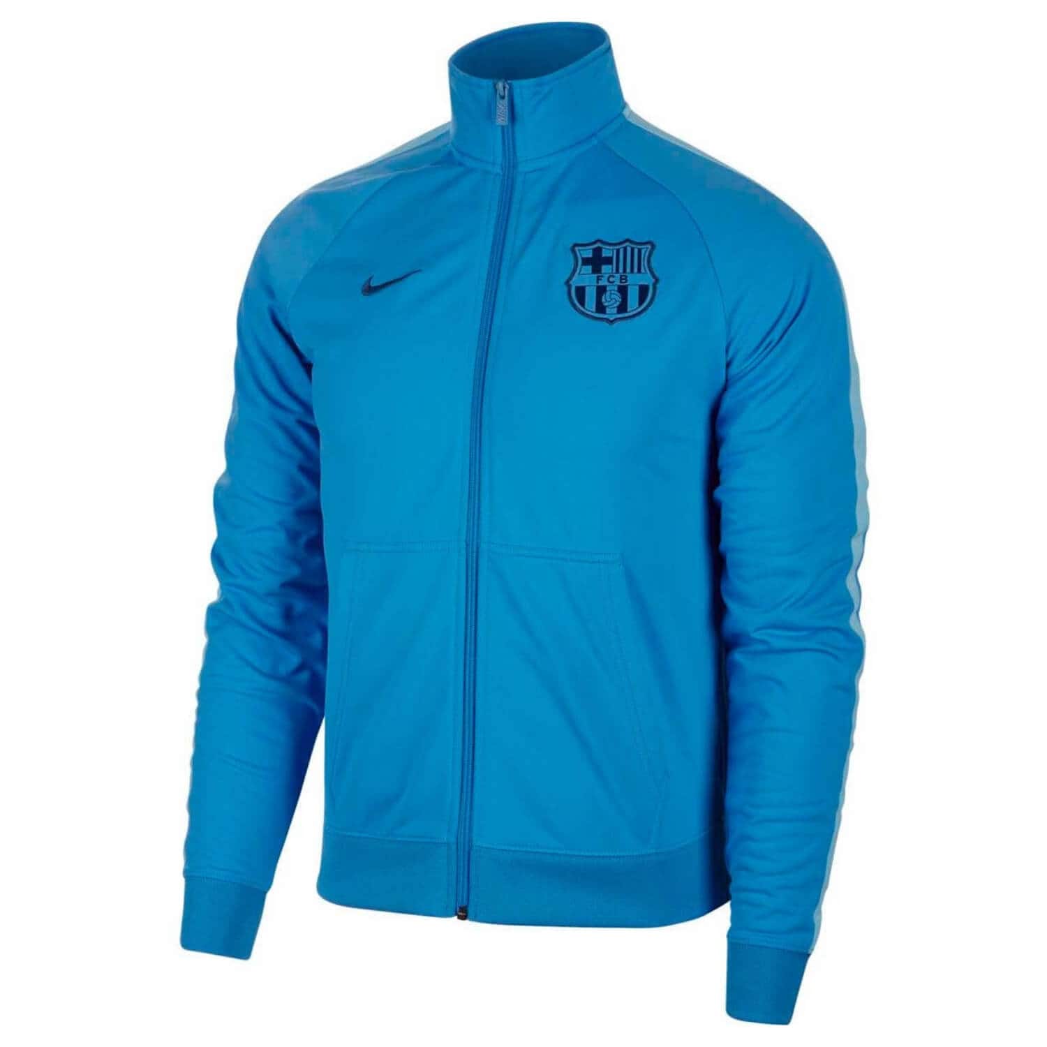 Mikina NIKE FC Barcelona Equator Blue - Mikiny bez kapucne - 1