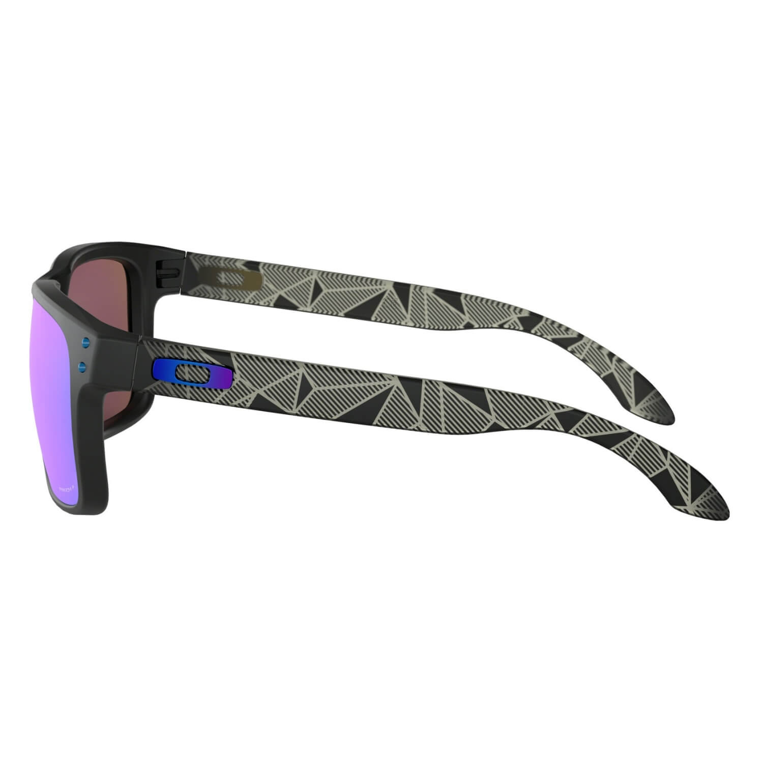 OAKLEY Holbrook Matte Black Prizmatic w/ Prizm Sapph Polarized - Slnečné okuliare - 4