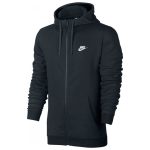 Mikina NIKE M NSW Club Hoodie FZ FT Black/White