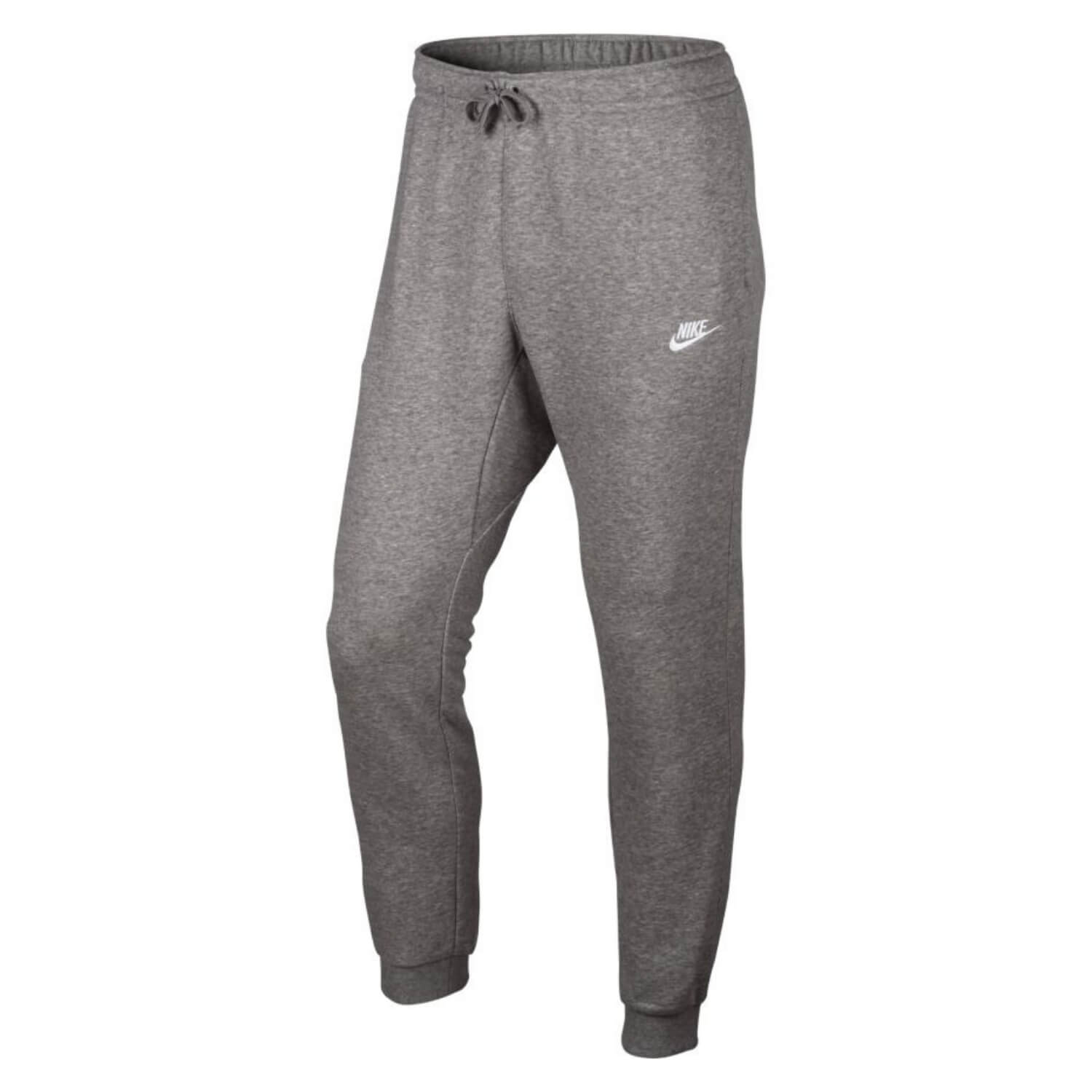 Tepláky NIKE M NSW Jogger FT Club Grey/White - Tepláky - 2
