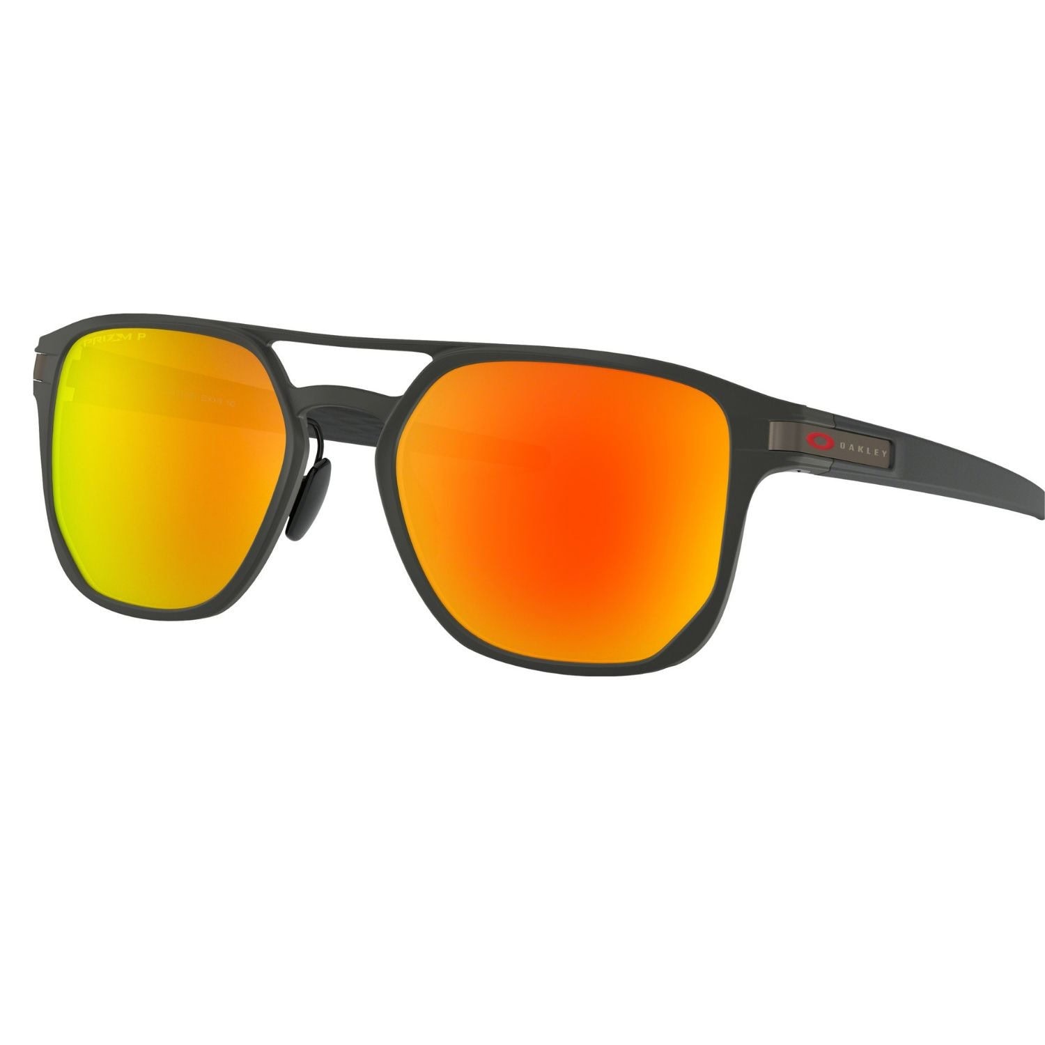 OAKLEY Latch Alpha Matte Blk w/PRIZM Ruby Pol - Slnečné okuliare - 1