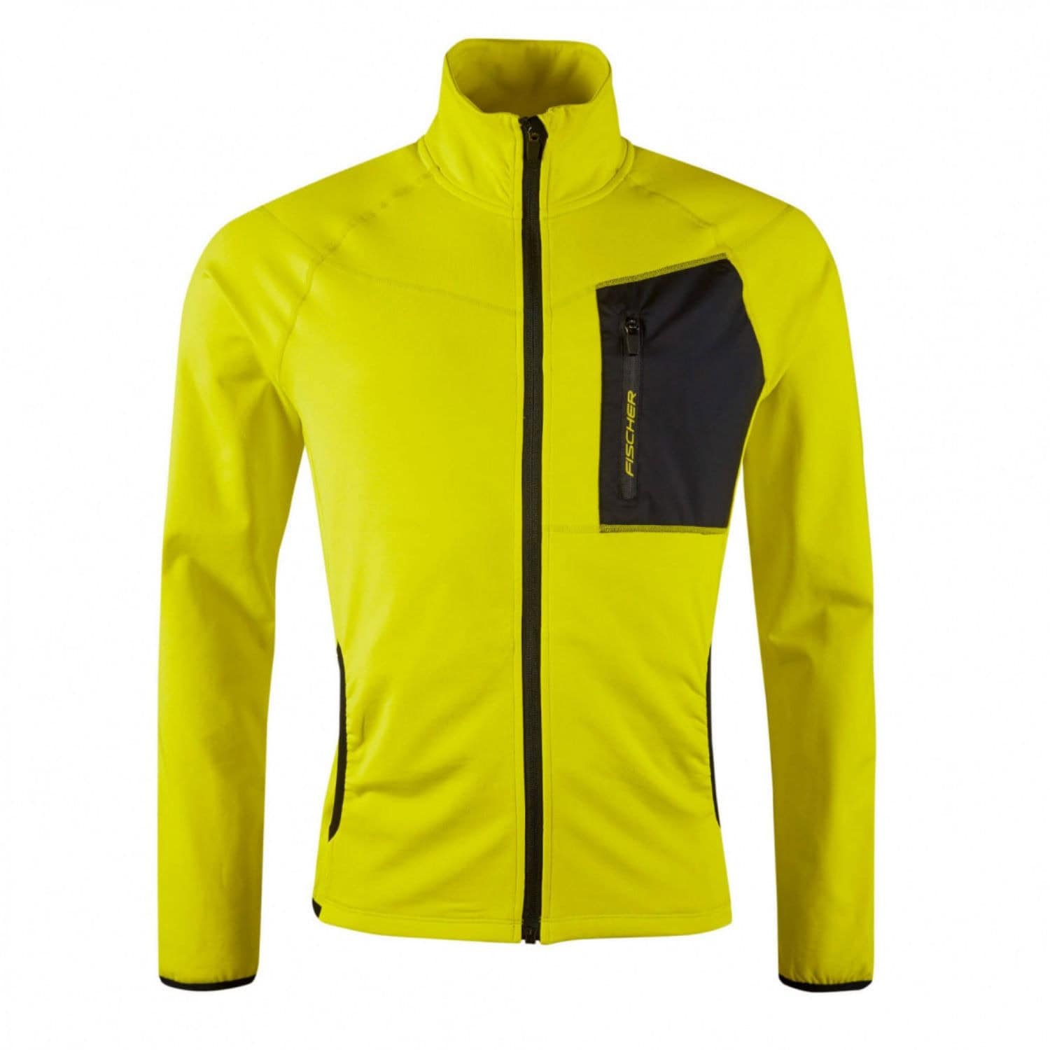 FISCHER Samnau Evening Yellow - Mikiny bez kapucne - 1