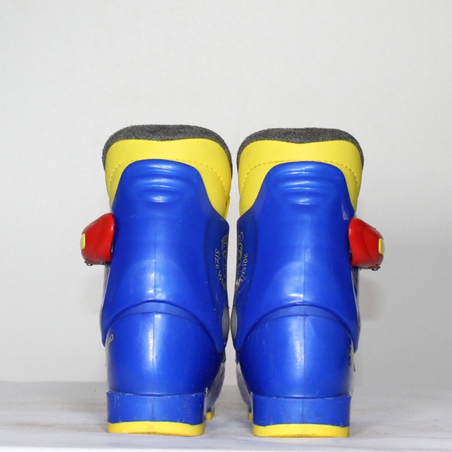 Jazdené bazárové lyžiarky TECNO Pro TO1 Junior Racing blue/yellow - Detské lyžiarky - 3