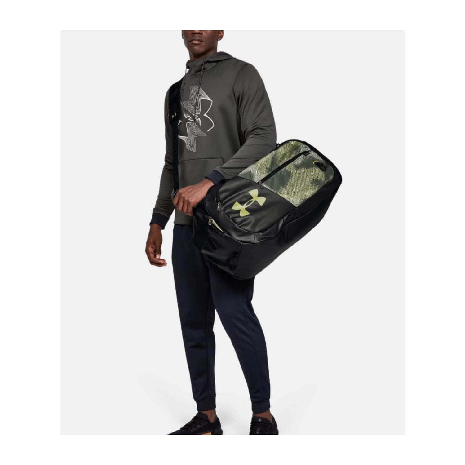 UNDER ARMOUR Undeniable Duffle 4.0 MD Range Khaki/Black/Green - Športové tašky - 2