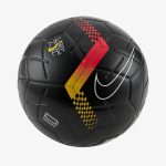 Futbalová lopta NIKE Neymar Strike Black/Chrome Yellow/Red Orbit