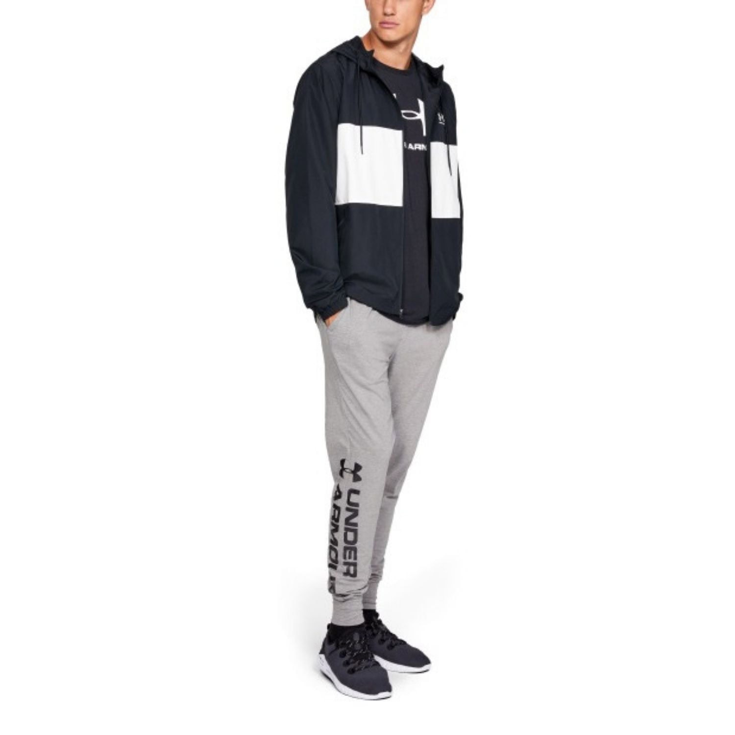 Tepláky UNDER ARMOUR Graphic Jogger Grey - Tepláky - 3