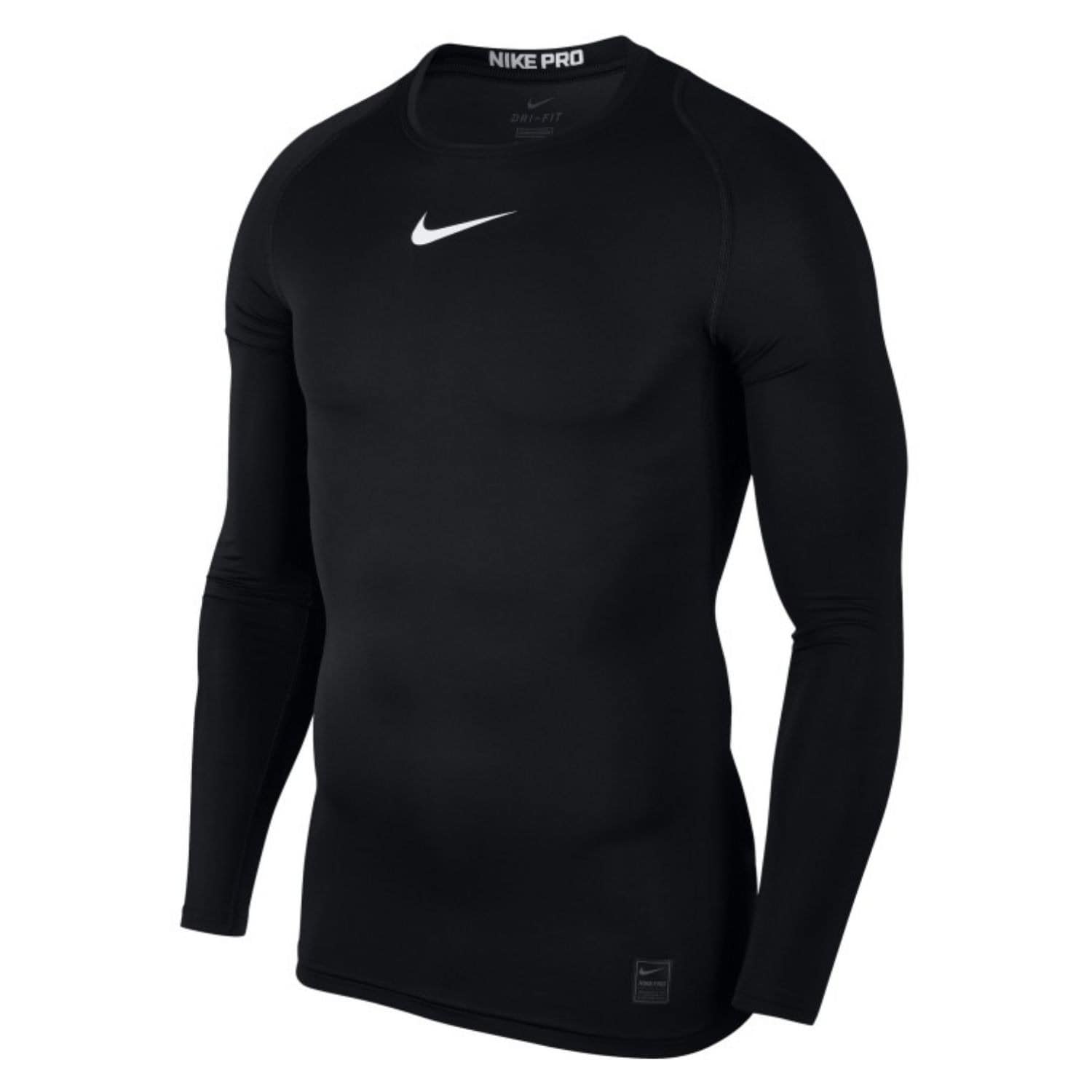 Kompresné tričko NIKE M Np Top Ls Comp Black - Športové termoprádlo - 1