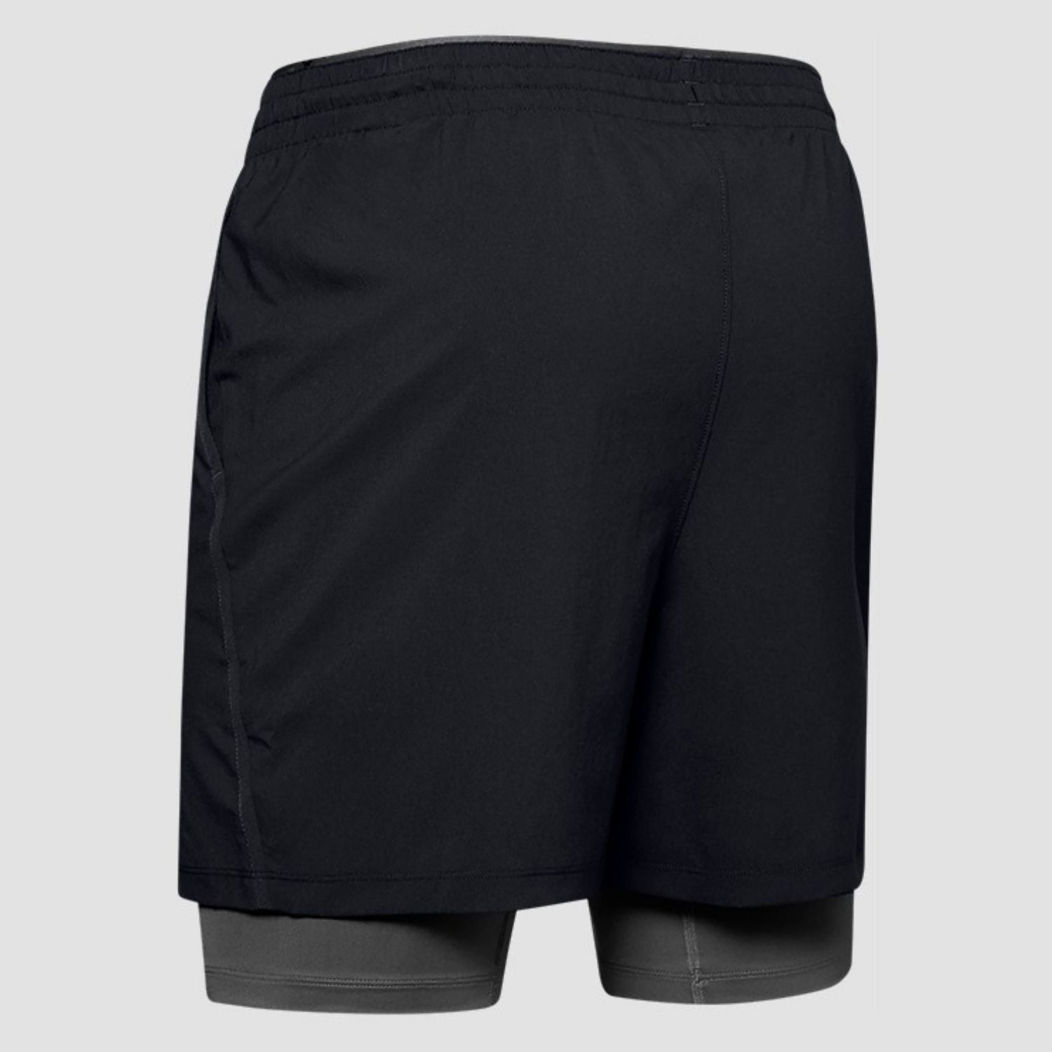 Kraťasy UNDER ARMOUR Qualifier 2 in 1 Black - Kraťasy & Šortky - 6