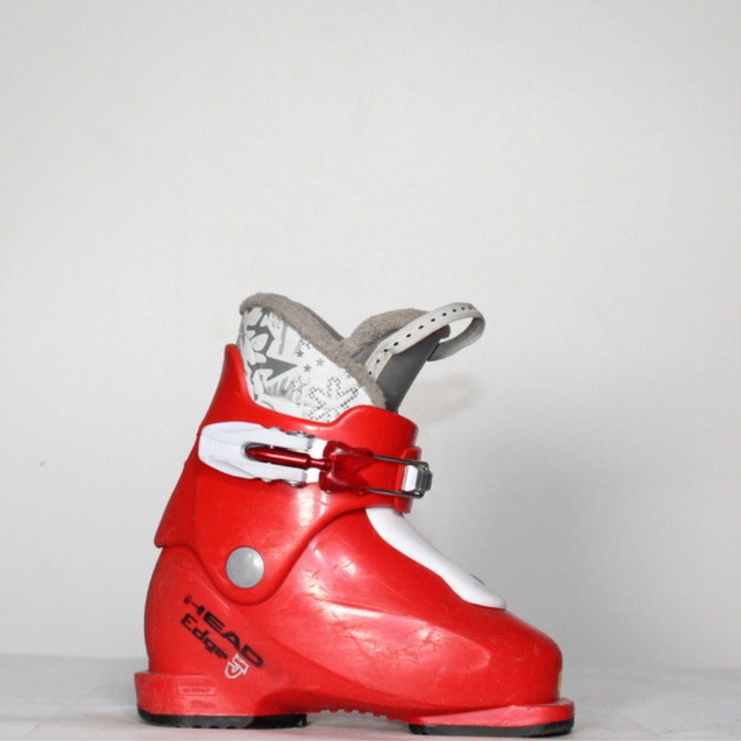 Jazdené bazárové lyžiarky HEAD Edge J Red - Detské lyžiarky - 1