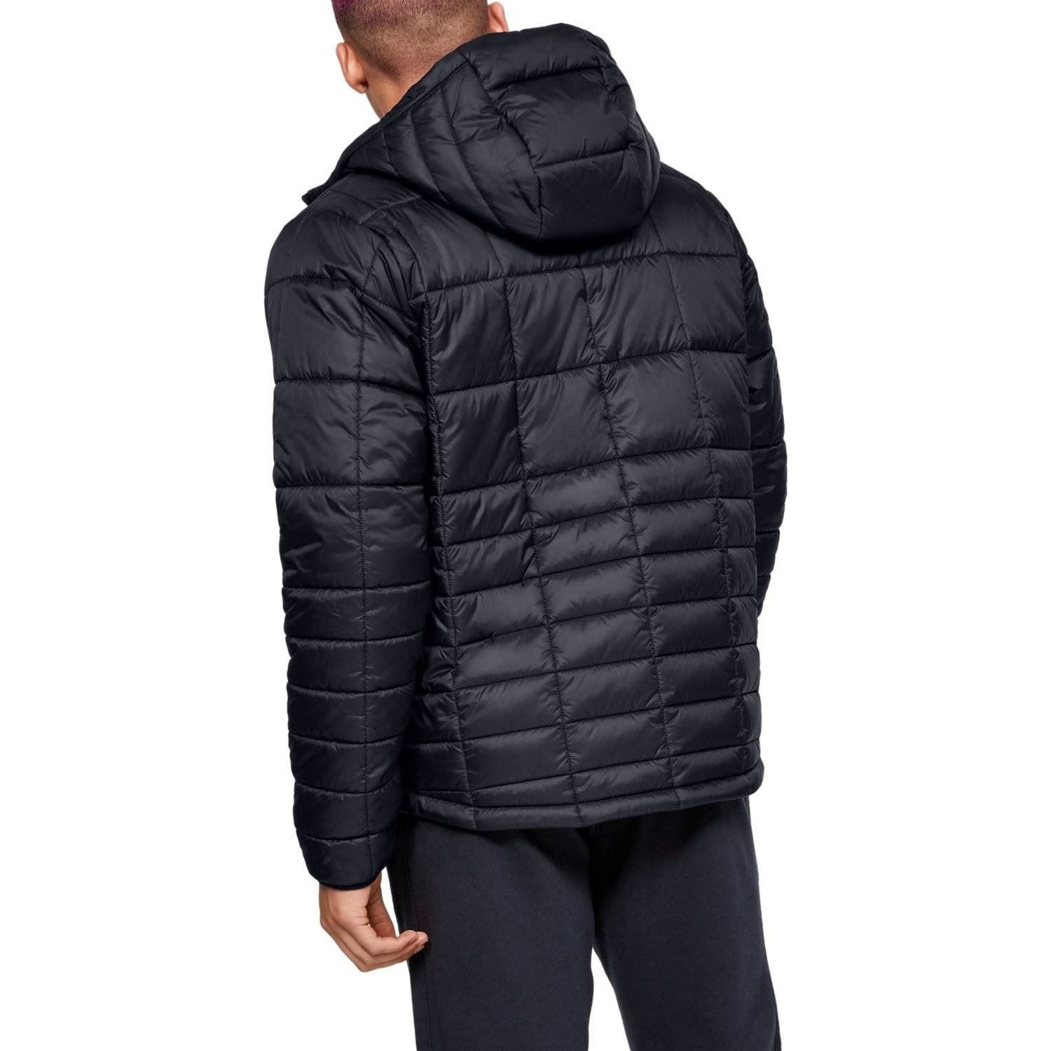 Bunda UNDER ARMOUR Armour Insulated Hooded Jkt Black - Bundy & Vesty - 2