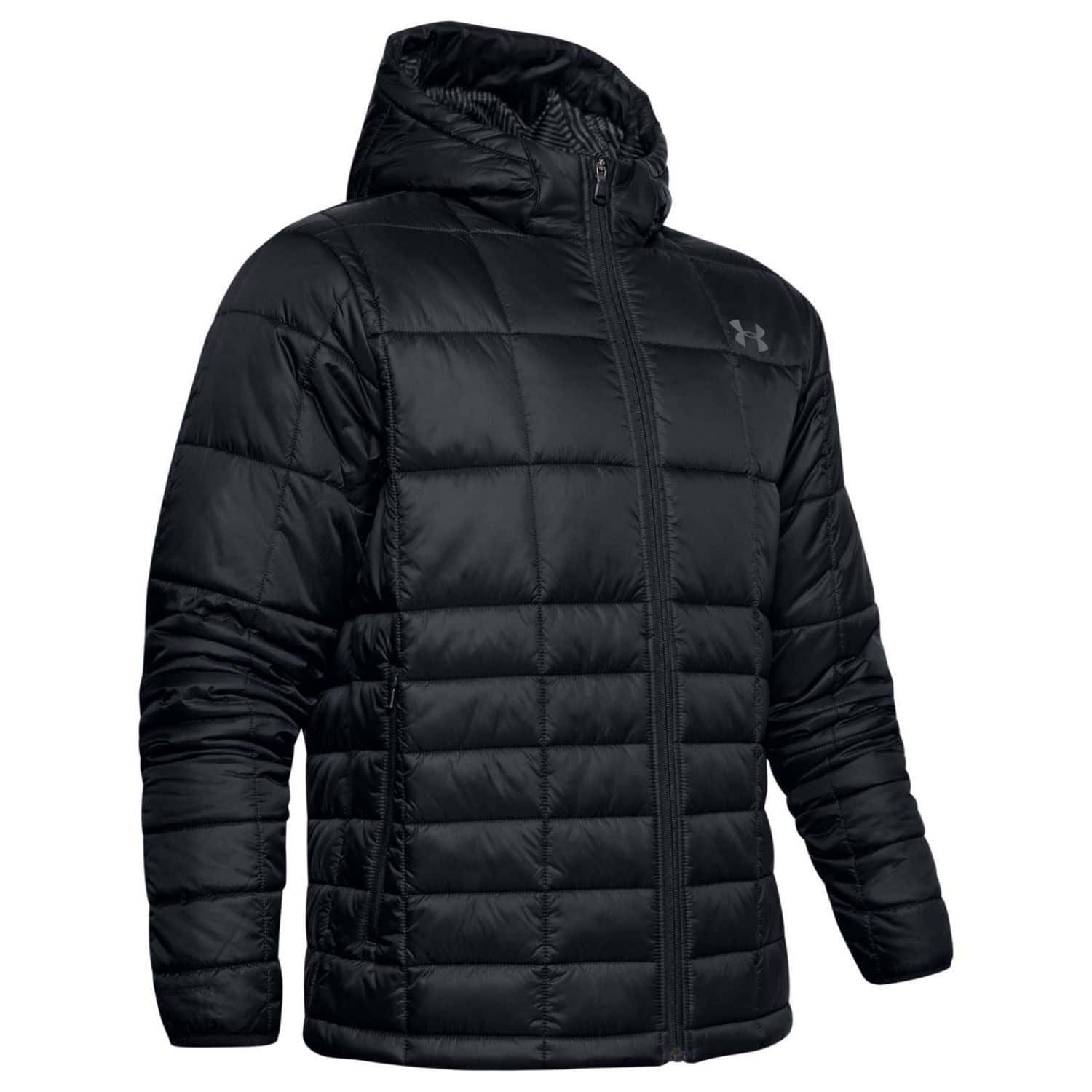 Bunda UNDER ARMOUR Armour Insulated Hooded Jkt Black - Bundy & Vesty - 5