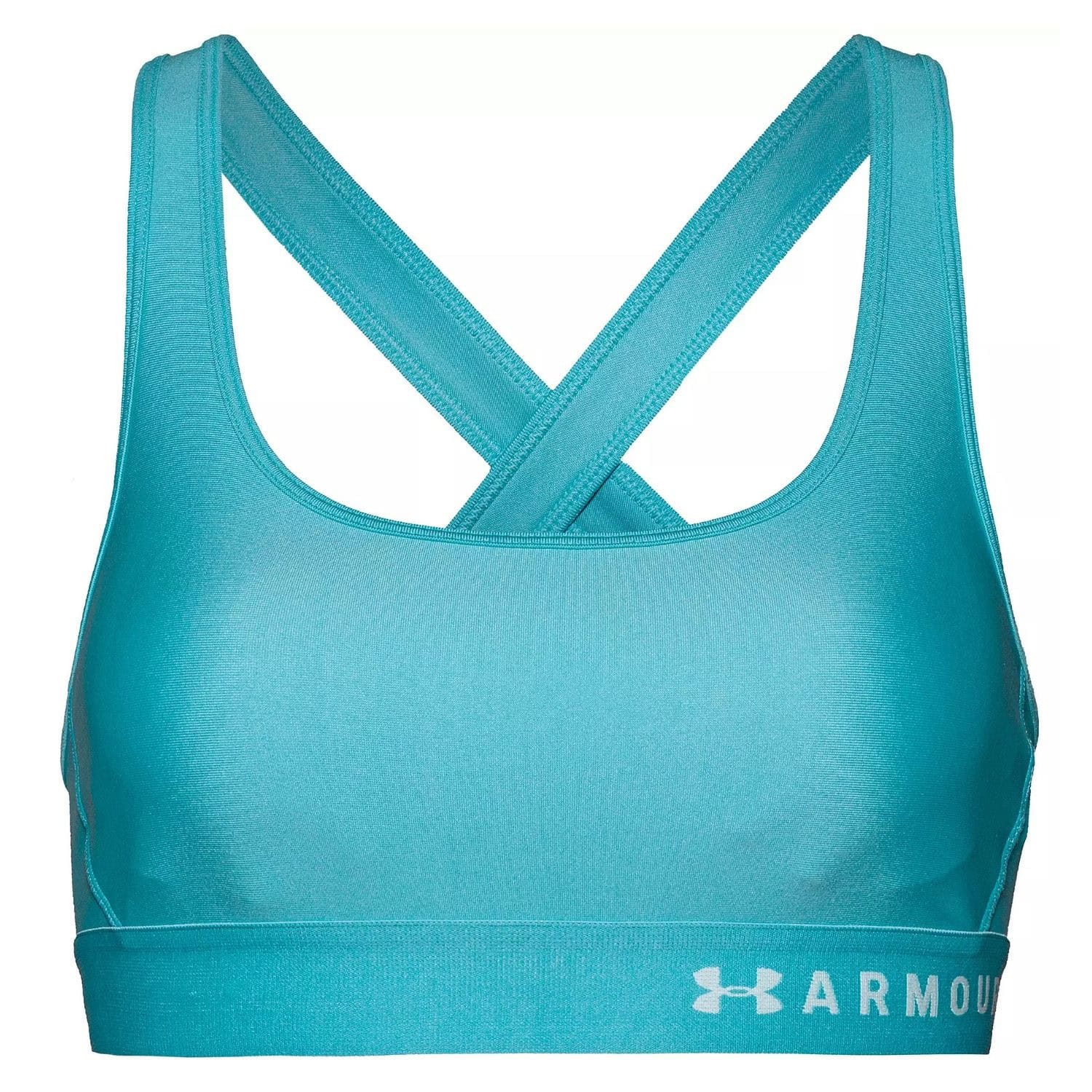 Športová podprsenka UNDER ARMOUR Mid Crossback Breathtaking Blue/Onyx White - Športové podprsenky - 3