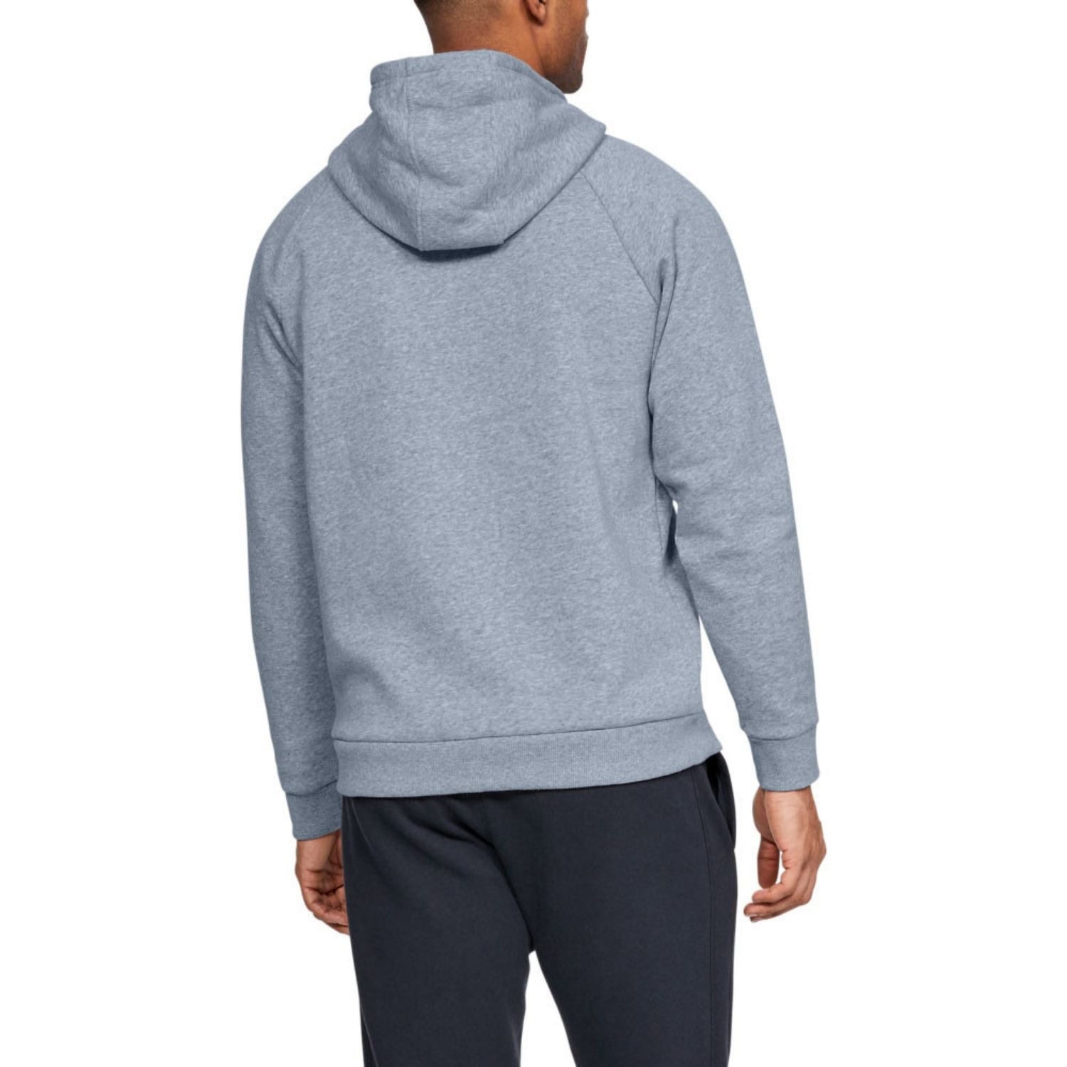Mikina UNDER ARMOUR Rival Fleece Sportstyle Logo Grey - Mikiny s kapucňou - 3