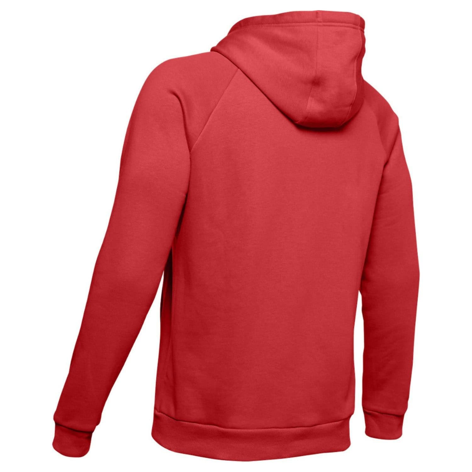 Mikina UNDER ARMOUR Rival Fleece Sportstyle Logo Martian Red/Black - Mikiny s kapucňou - 2