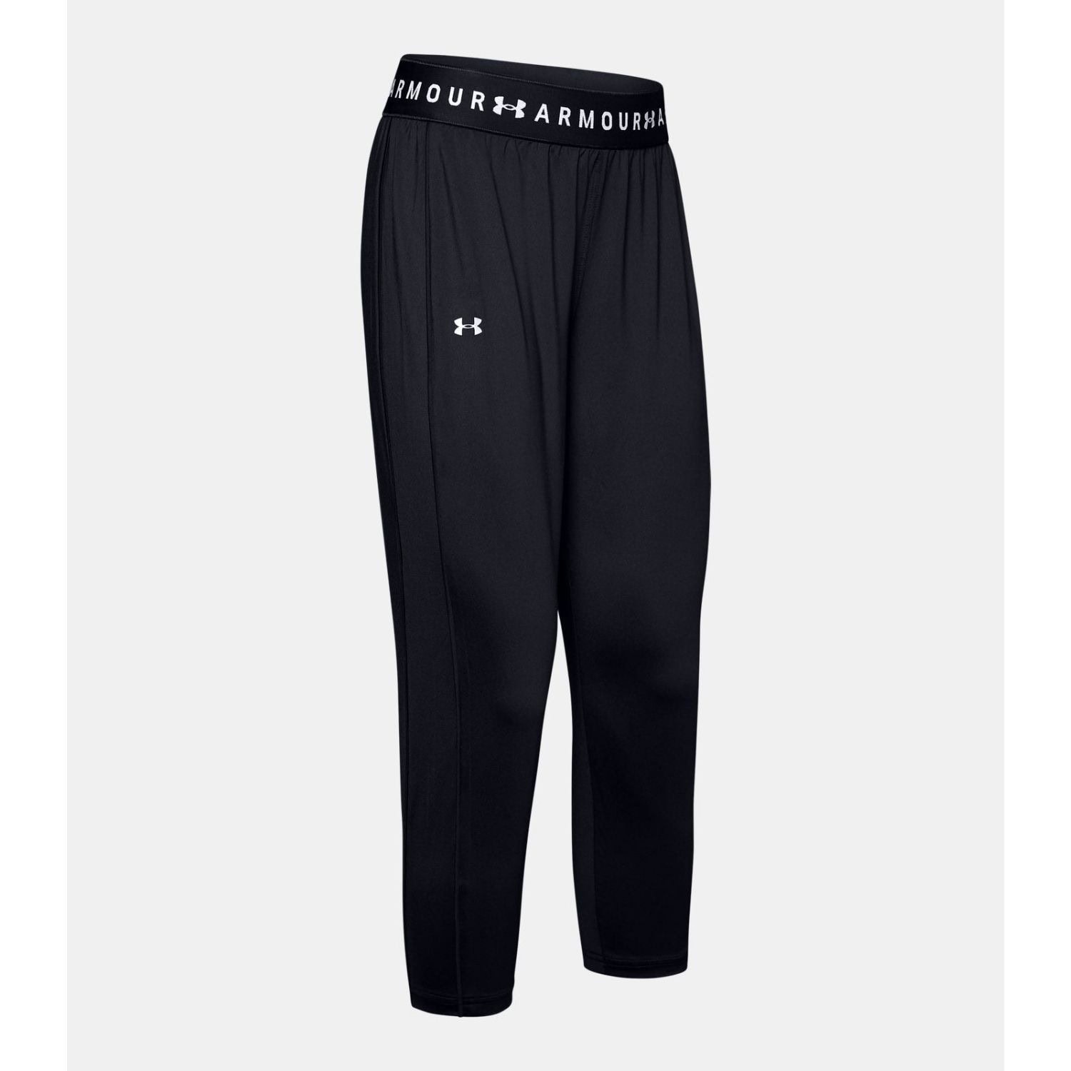 Dámske tepláky UNDER ARMOUR Armour Sport Crop Black/White - Tepláky - 4