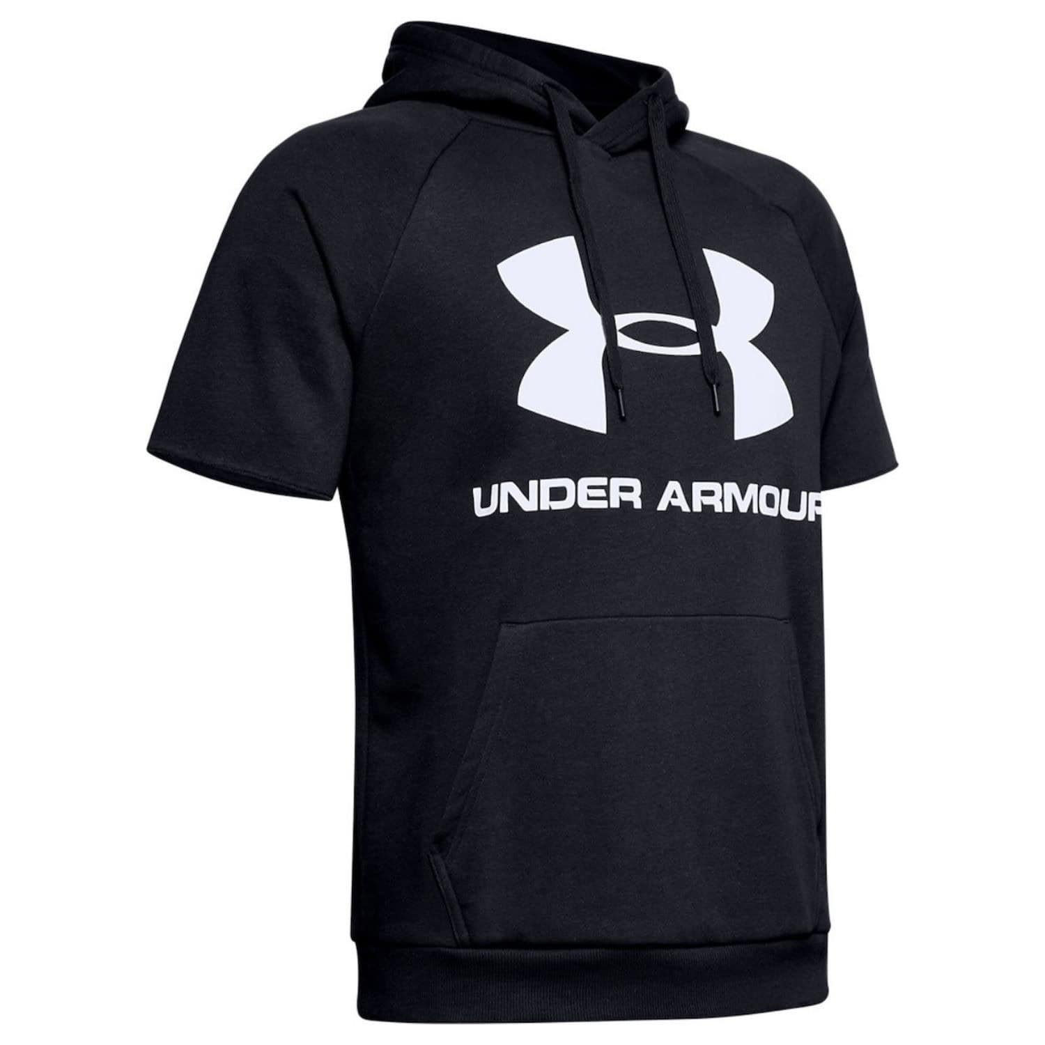 Mikina UNDER ARMOUR Rival Fleece Logo SS Black - Mikiny s kapucňou - 3