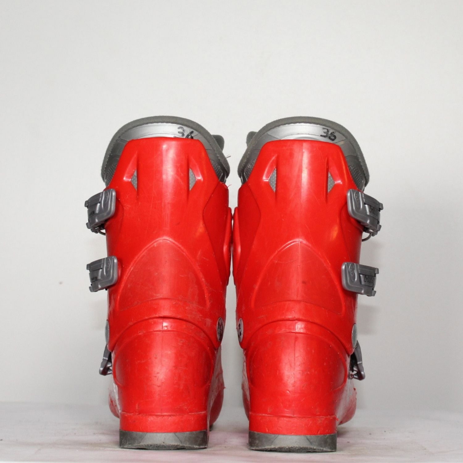 Jazdené bazárové lyžiarky TECNICA RJ 3 Red - Detské lyžiarky - 3