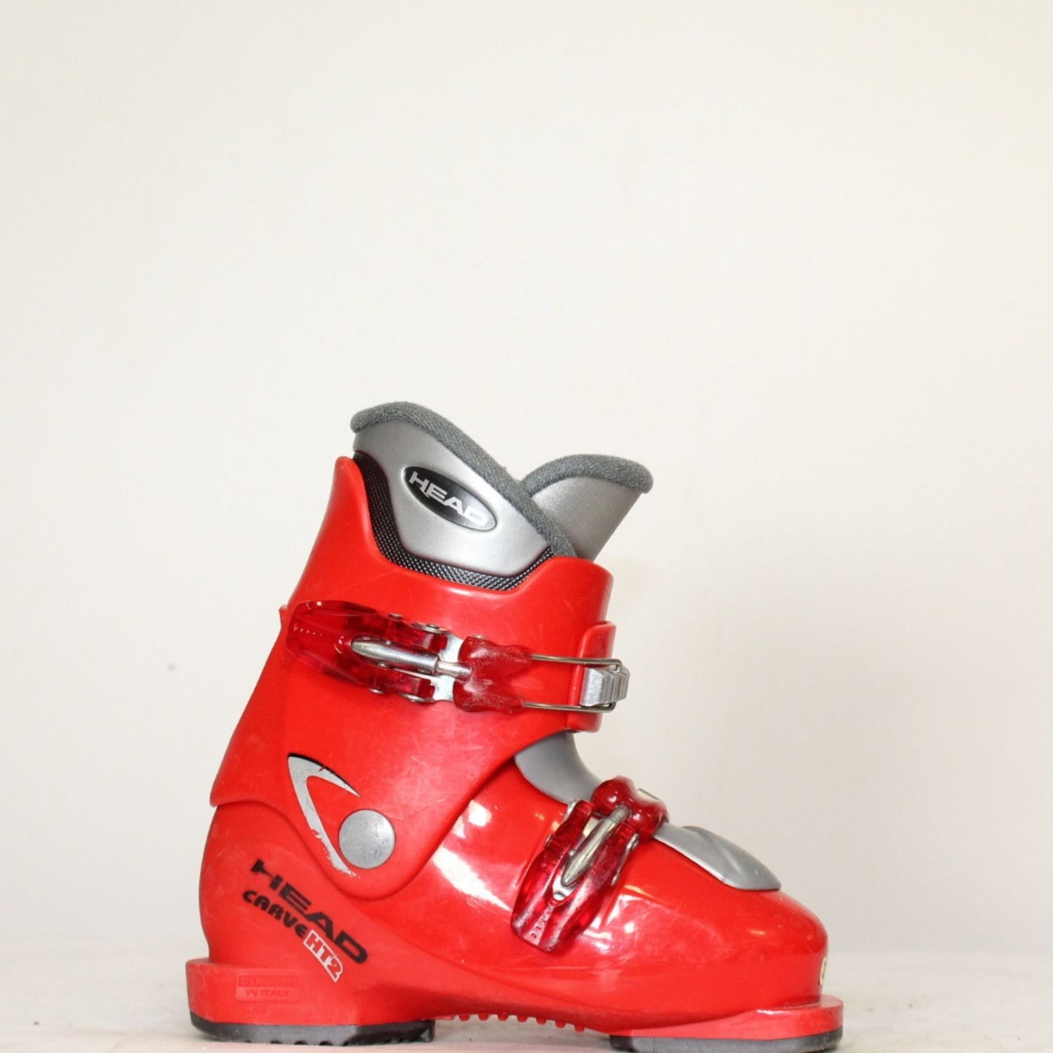 Jazdené bazárové lyžiarky HEAD Carve HT2 Red - Detské lyžiarky - 1