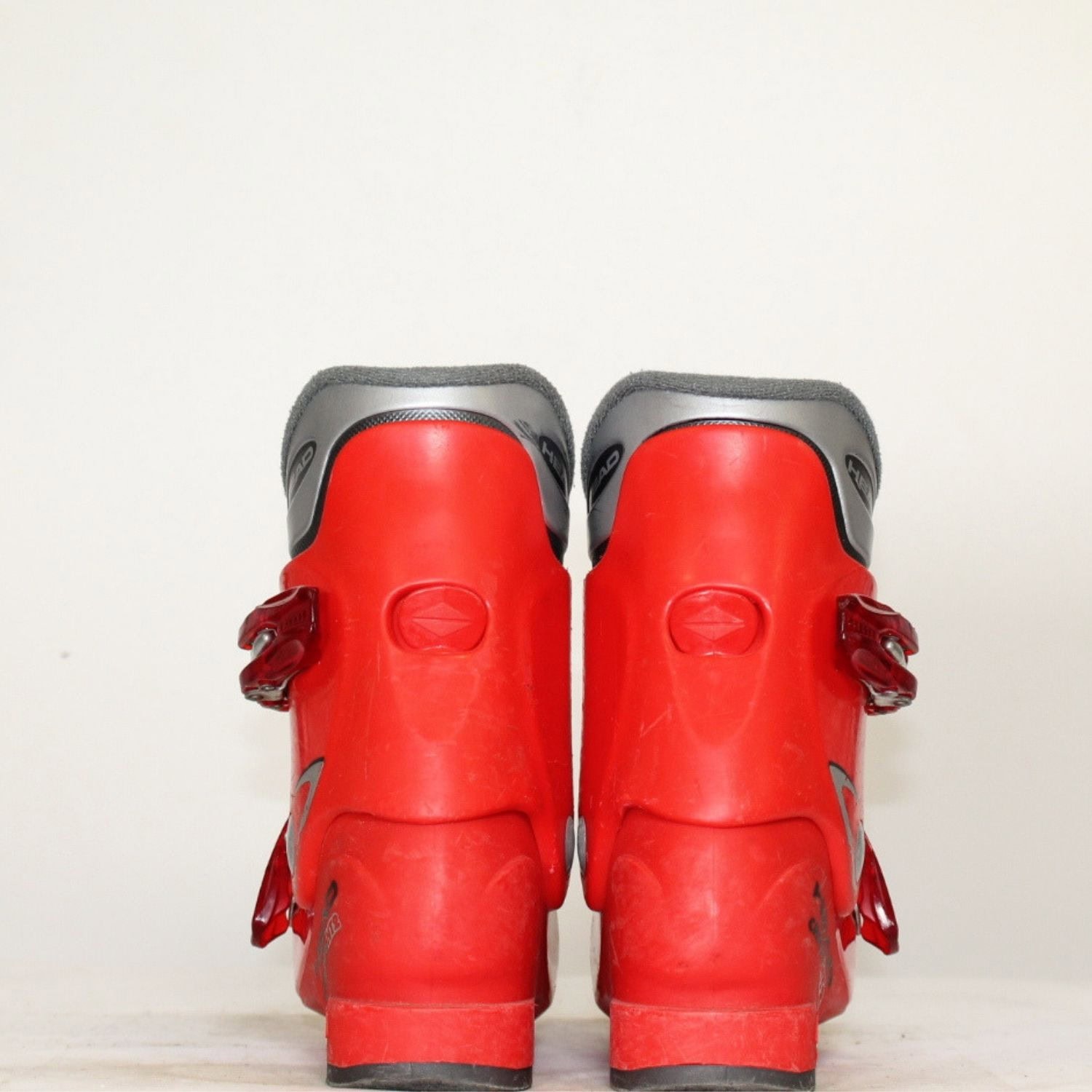 Jazdené bazárové lyžiarky HEAD Carve HT2 Red - Detské lyžiarky - 3