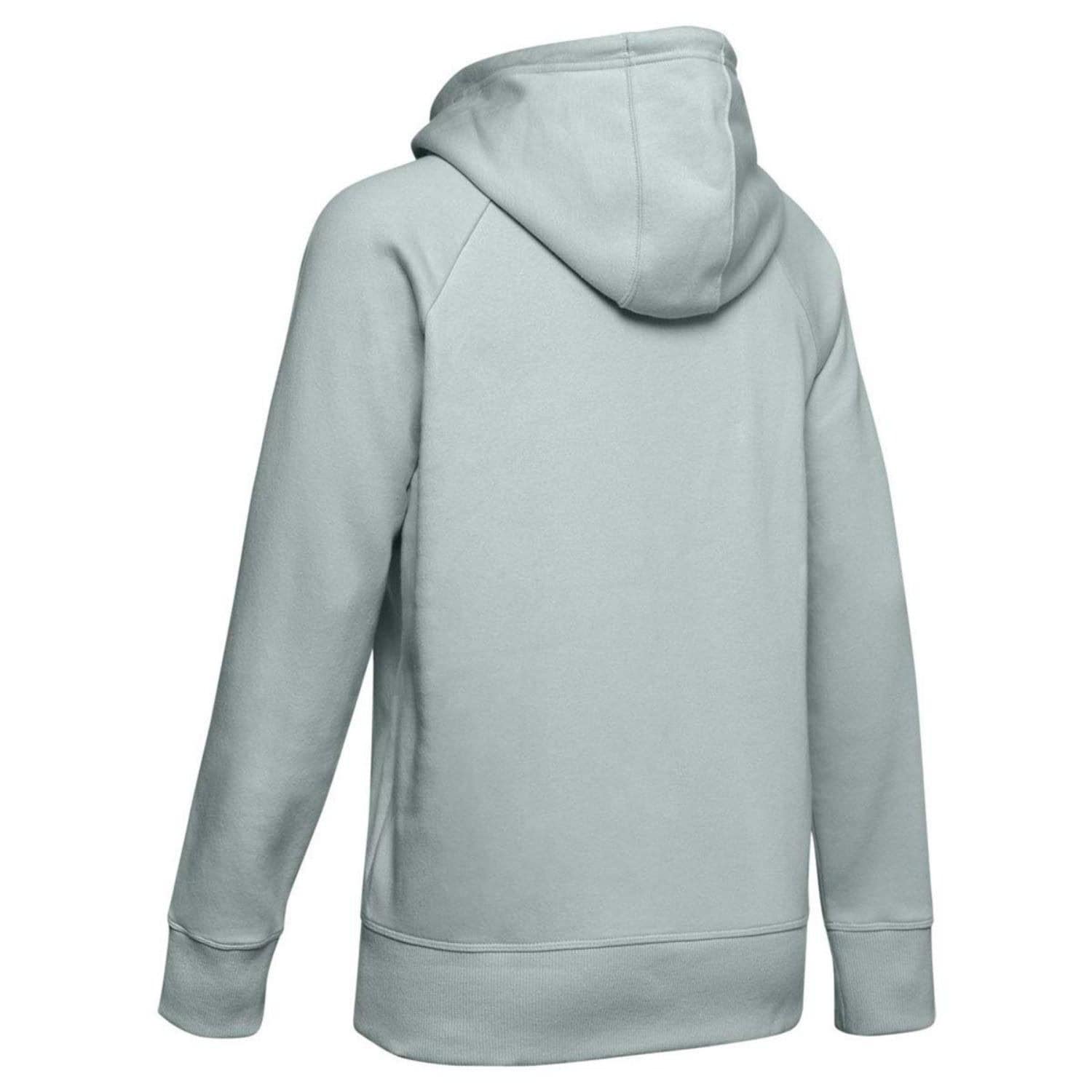 Mikina UNDER ARMOUR Rival Fleece Sportstyle Graphic Green/White - Mikiny s kapucňou - 4