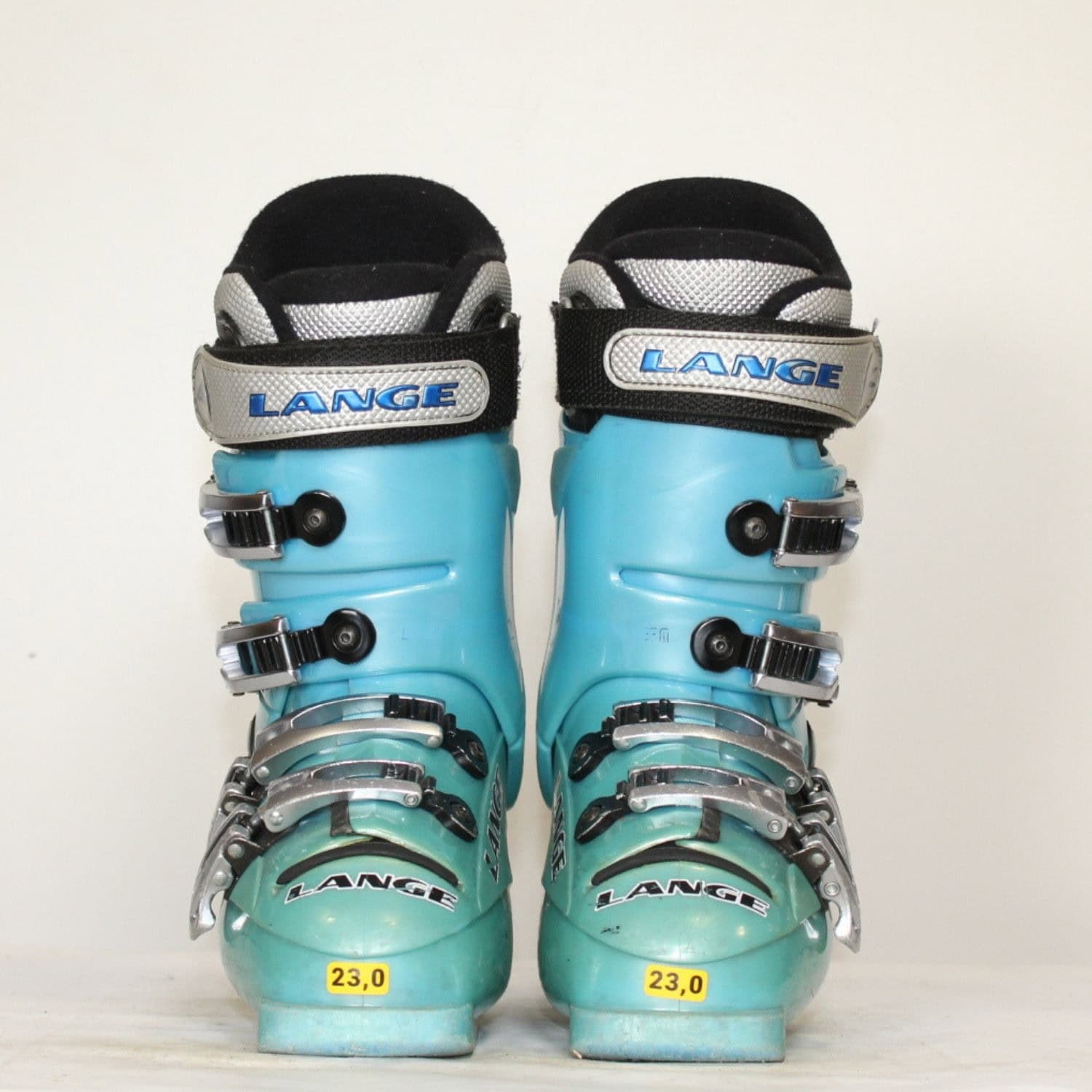 Jazdené bazárové lyžiarky LANGE Team Blue - Detské lyžiarky - 2