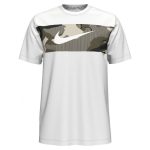 Tričko NIKE M NK Dry Tee Camo Block White