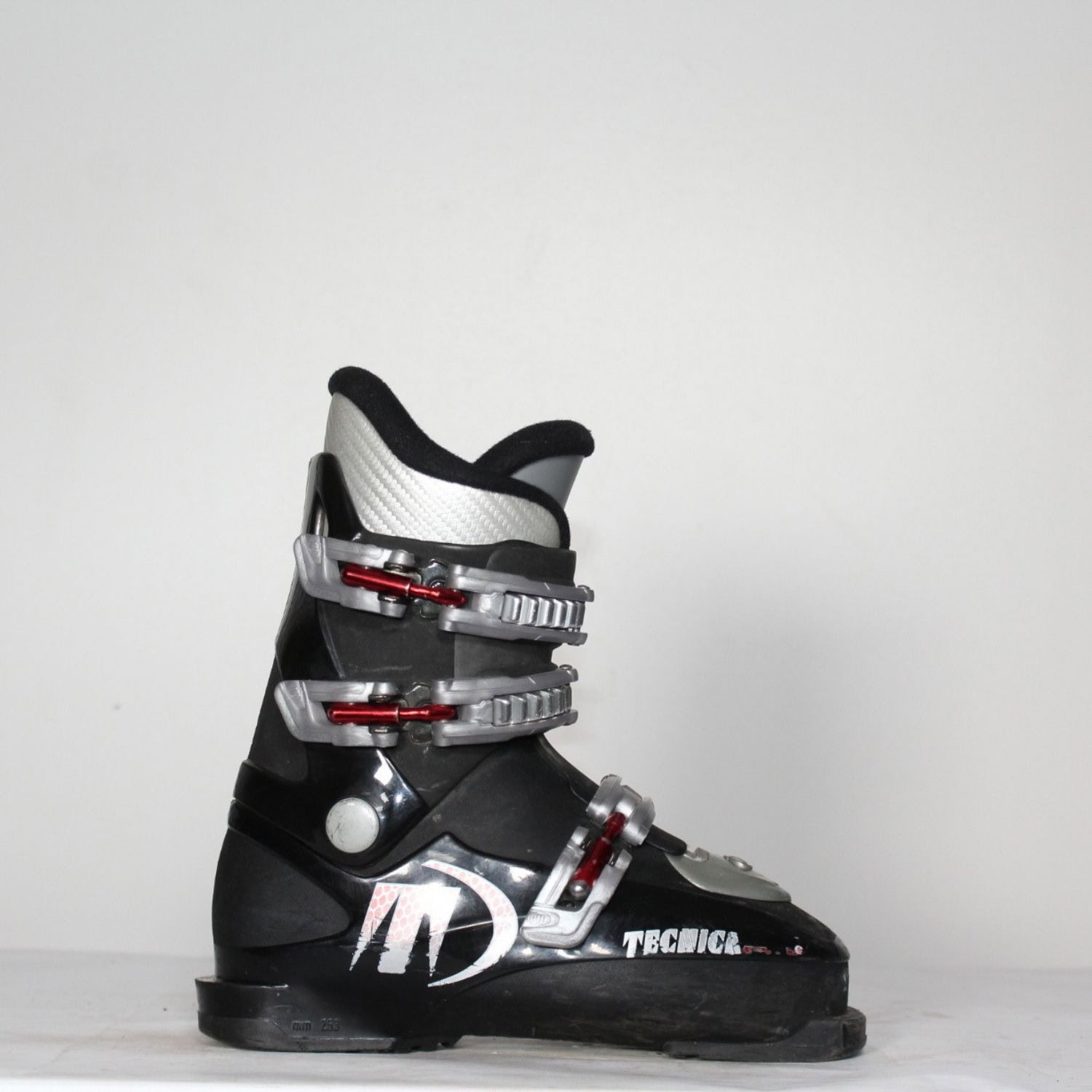 Jazdené bazárové lyžiarky TECNICA Black 3 - Detské lyžiarky - 1