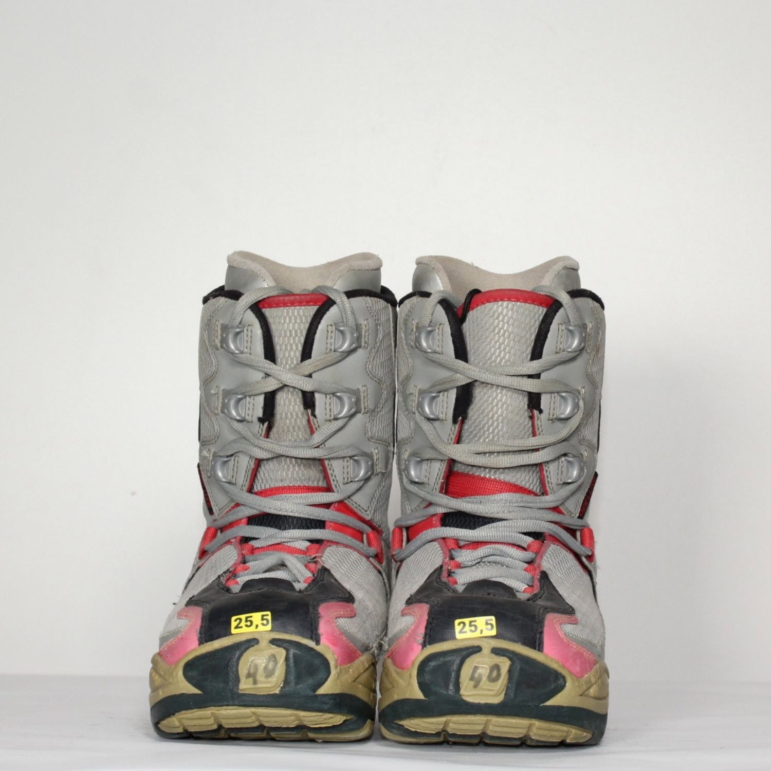 Jazdené Snowboardové topánky DEELUXE Black/Gray/Red - Dámska obuv - 2