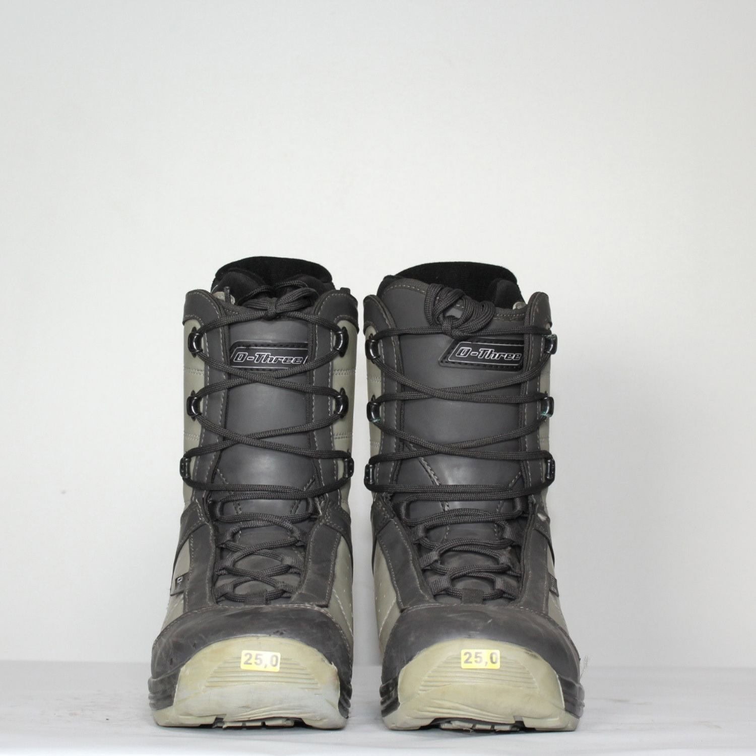 Jazdené Snowboardové topánky O-THREE Gray/Black - Dámska obuv - 2