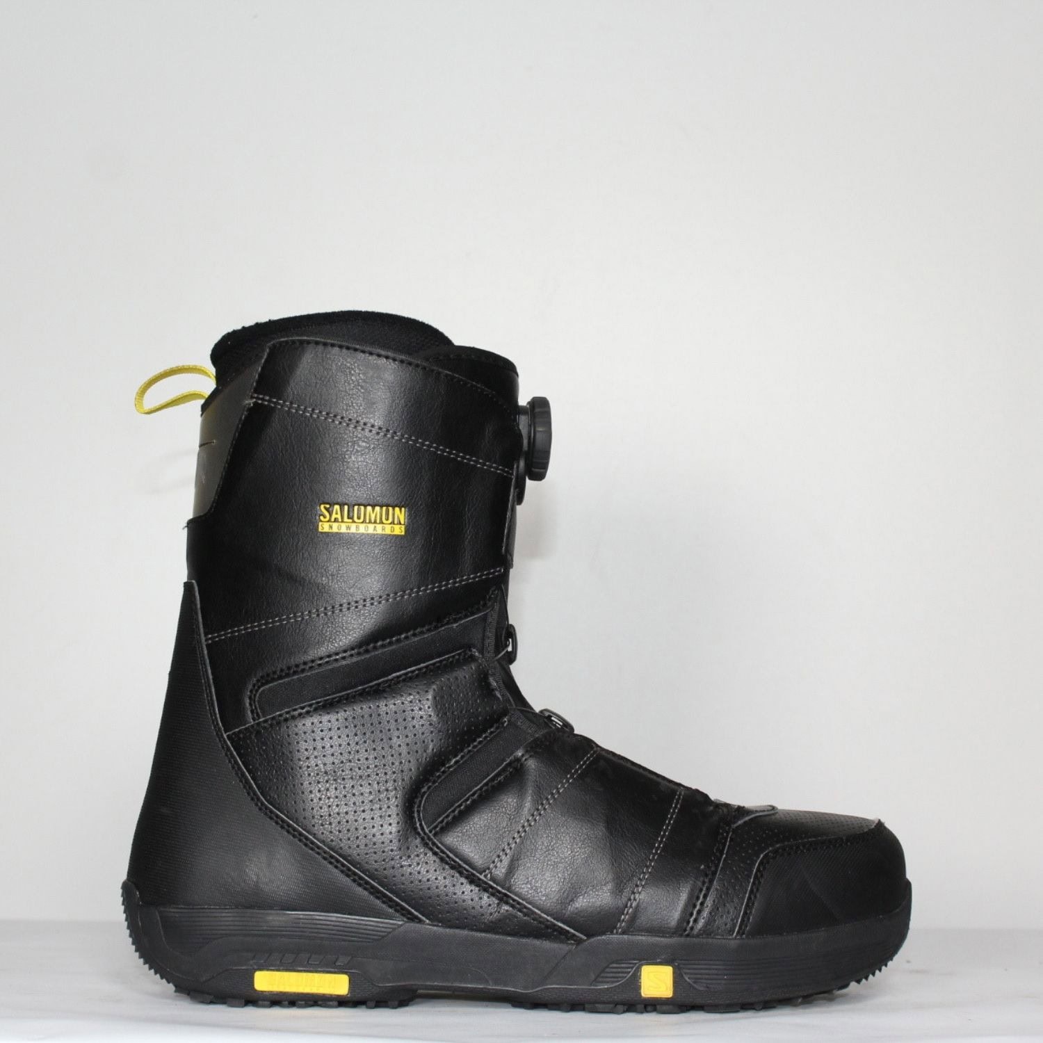 Jazdené Snowboardové topánky SALOMON Black/Yellow - Pánska obuv - 1