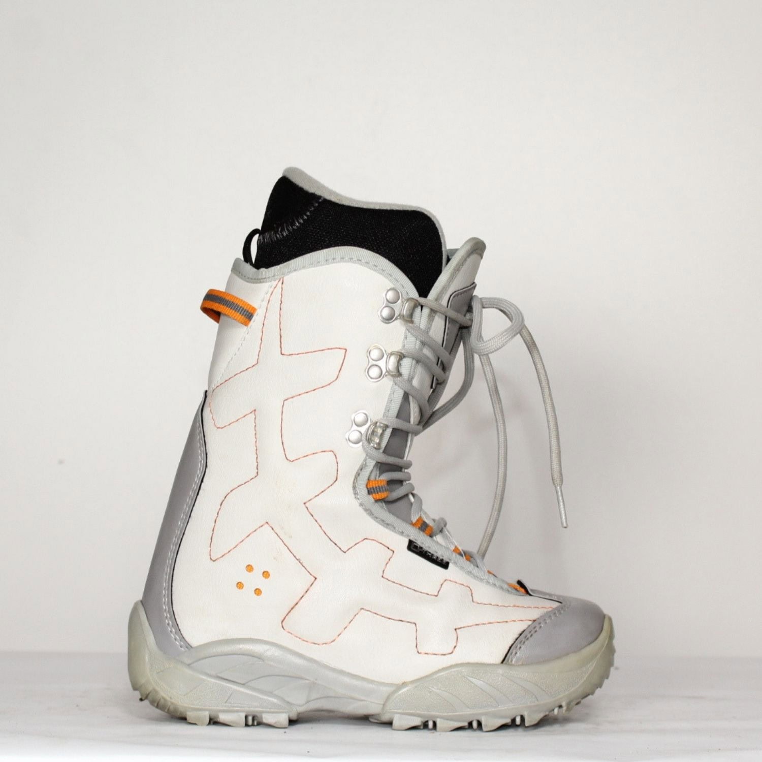 Jazdené Snowboardové topánky O-THREE Grey/White/Orange - Detská obuv - 1