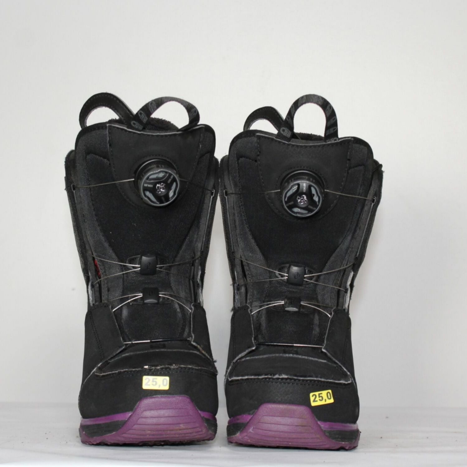 Jazdené Snowboardové topánky SALOMON Ivy Black/Purple - Dámska obuv - 2