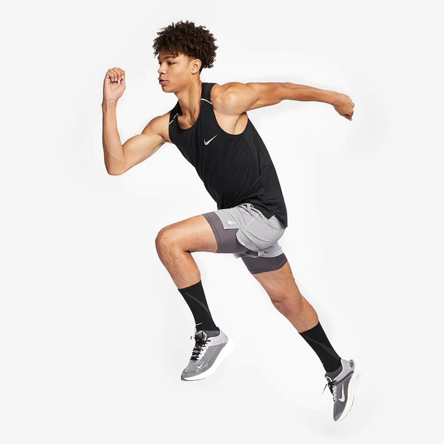 Tielko NIKE M NK Breathe Rise 365 Black - NIKE - 6