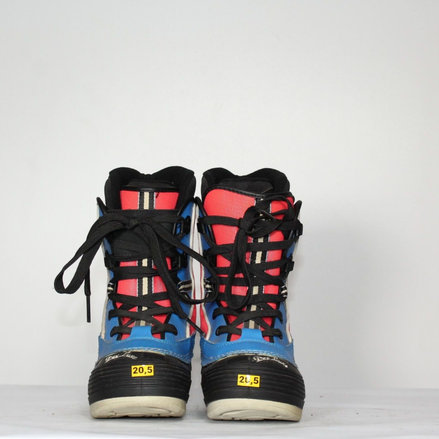 Jazdené Snowboardové topánky DEELUXE Black/Blue/Red - Detská obuv - 2