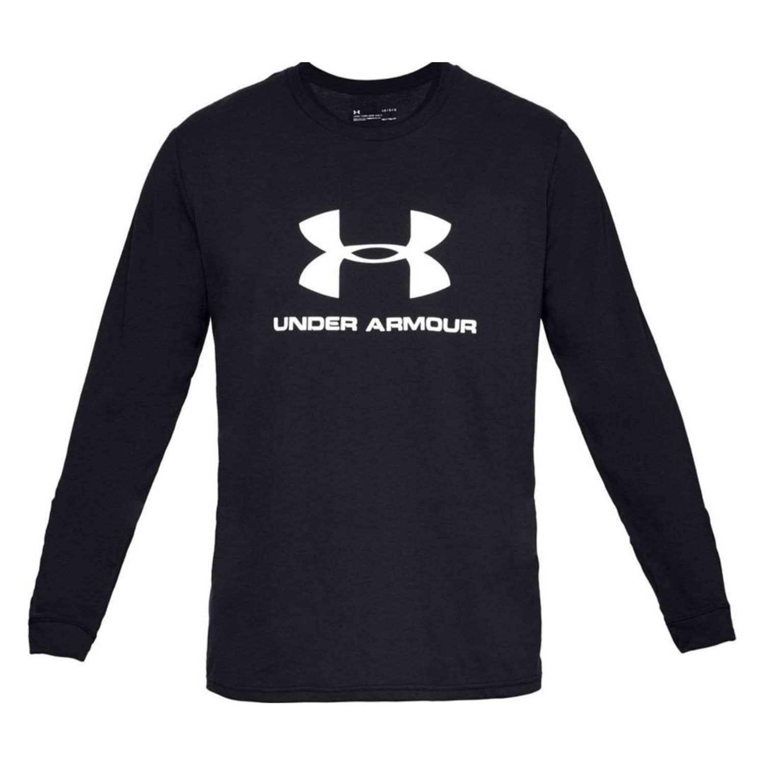 Tričko UNDER ARMOUR Sportstyle Logo LS Black - OBLEČENIE - 3