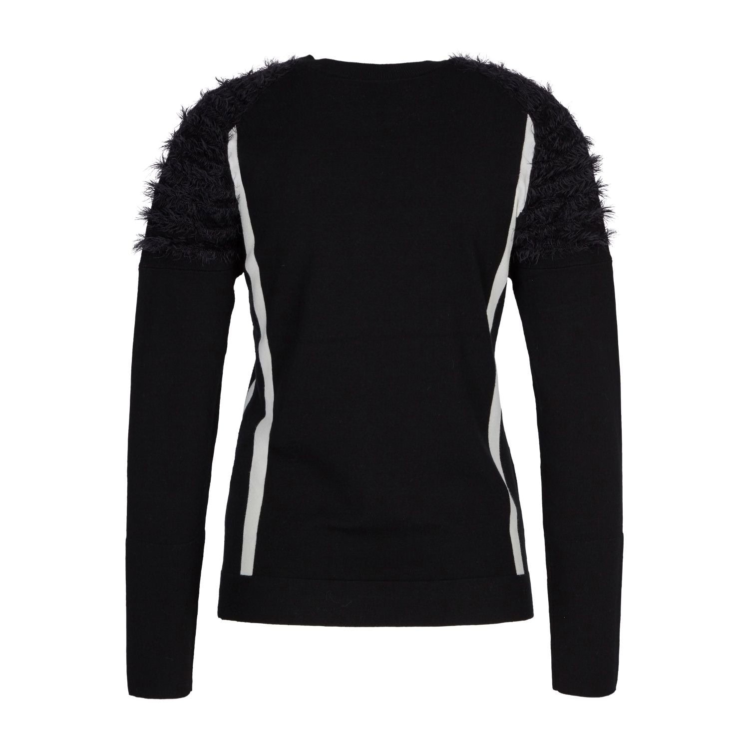 Pletená mikina SPORTALM Zinnia Black - Mikiny bez kapucne - 5