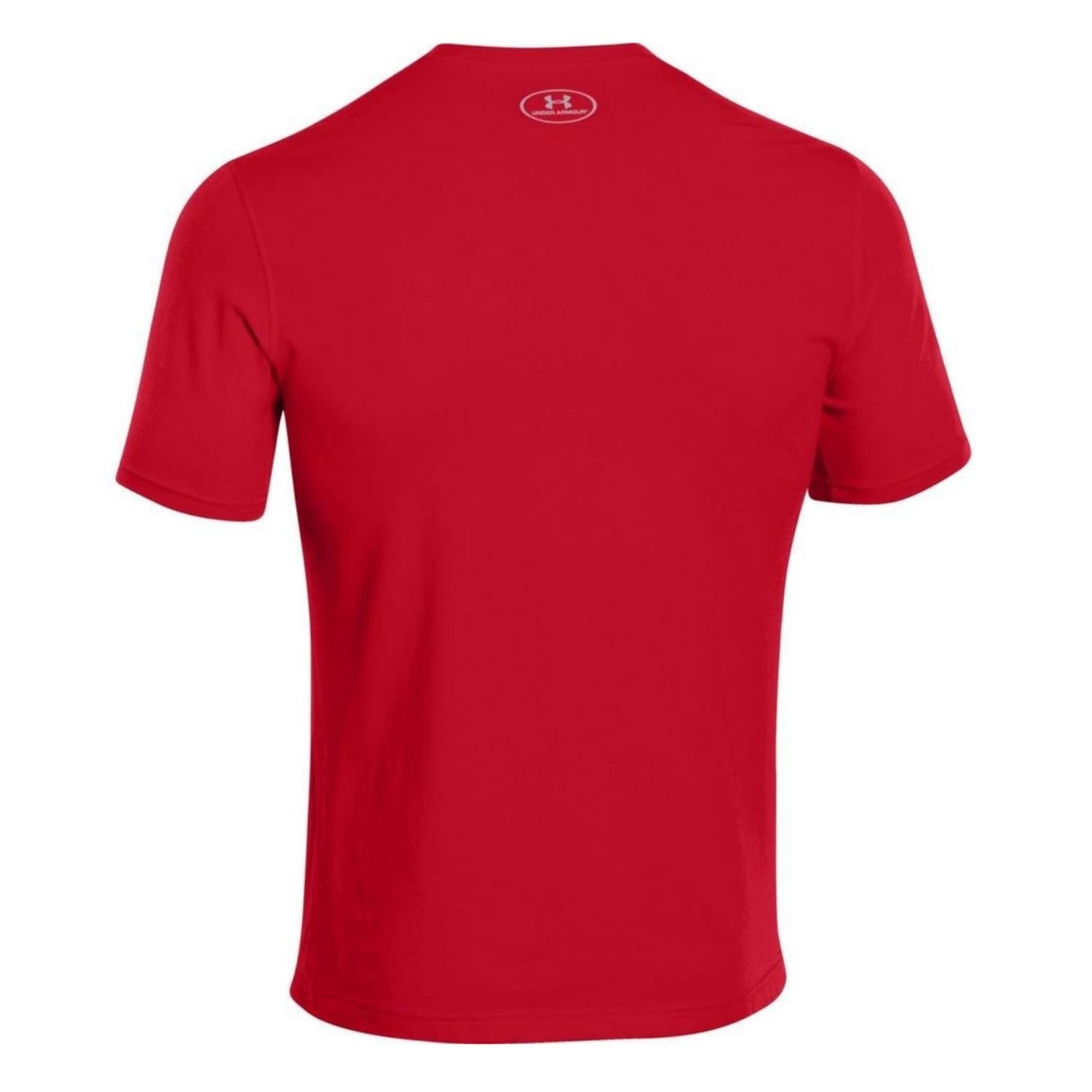 Tričko UNDER ARMOUR Sportstyle Logo Red - OBLEČENIE - 2