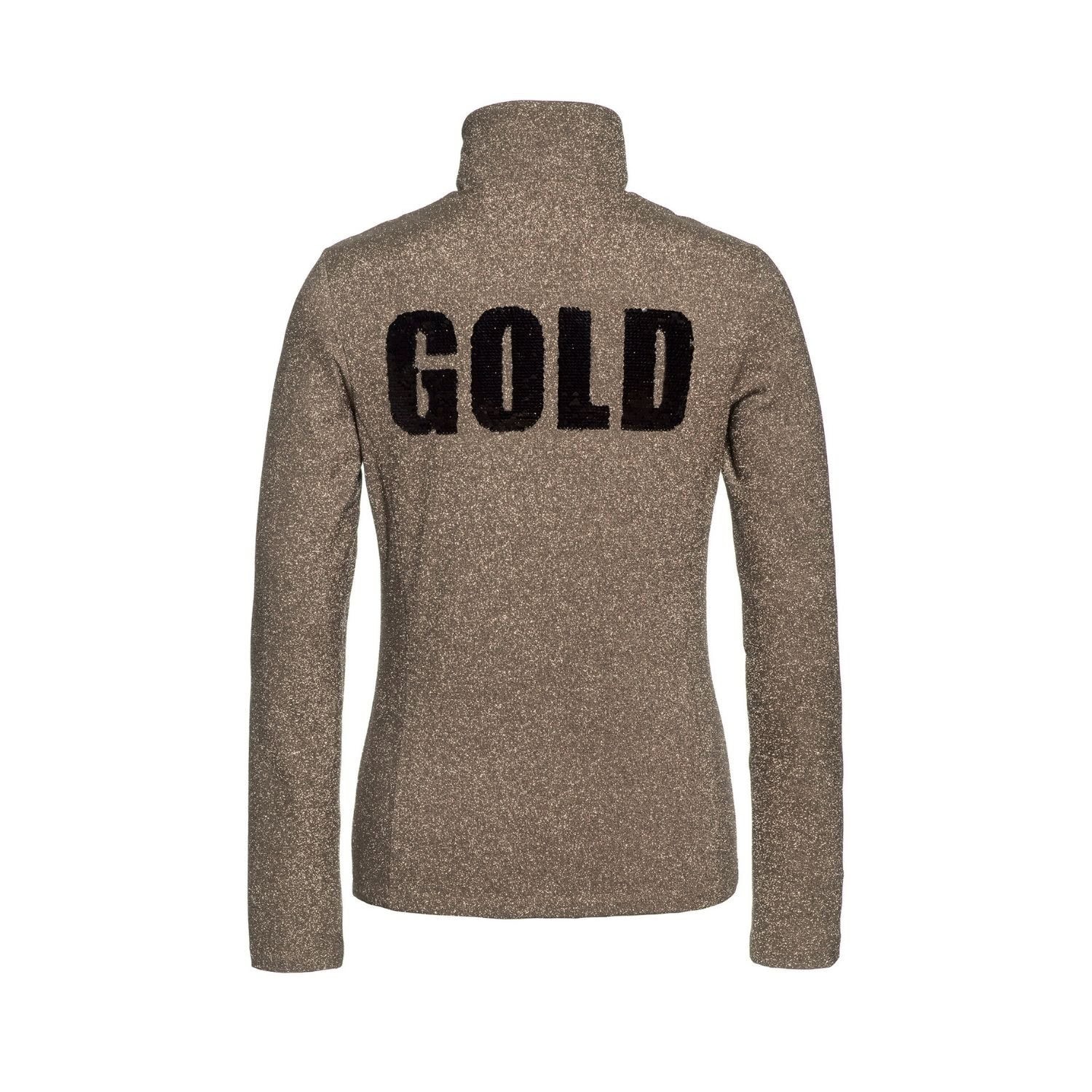 GOLDBERGH Sparkle Gold - Mikiny bez kapucne - 3