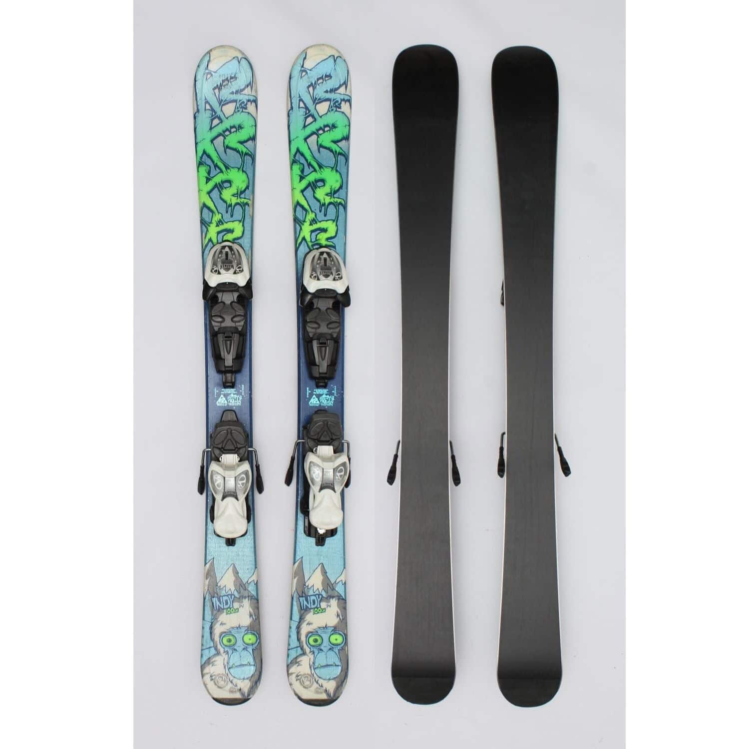Jazdené bazárové lyže K2 Indy Snow - Detské lyže - 1