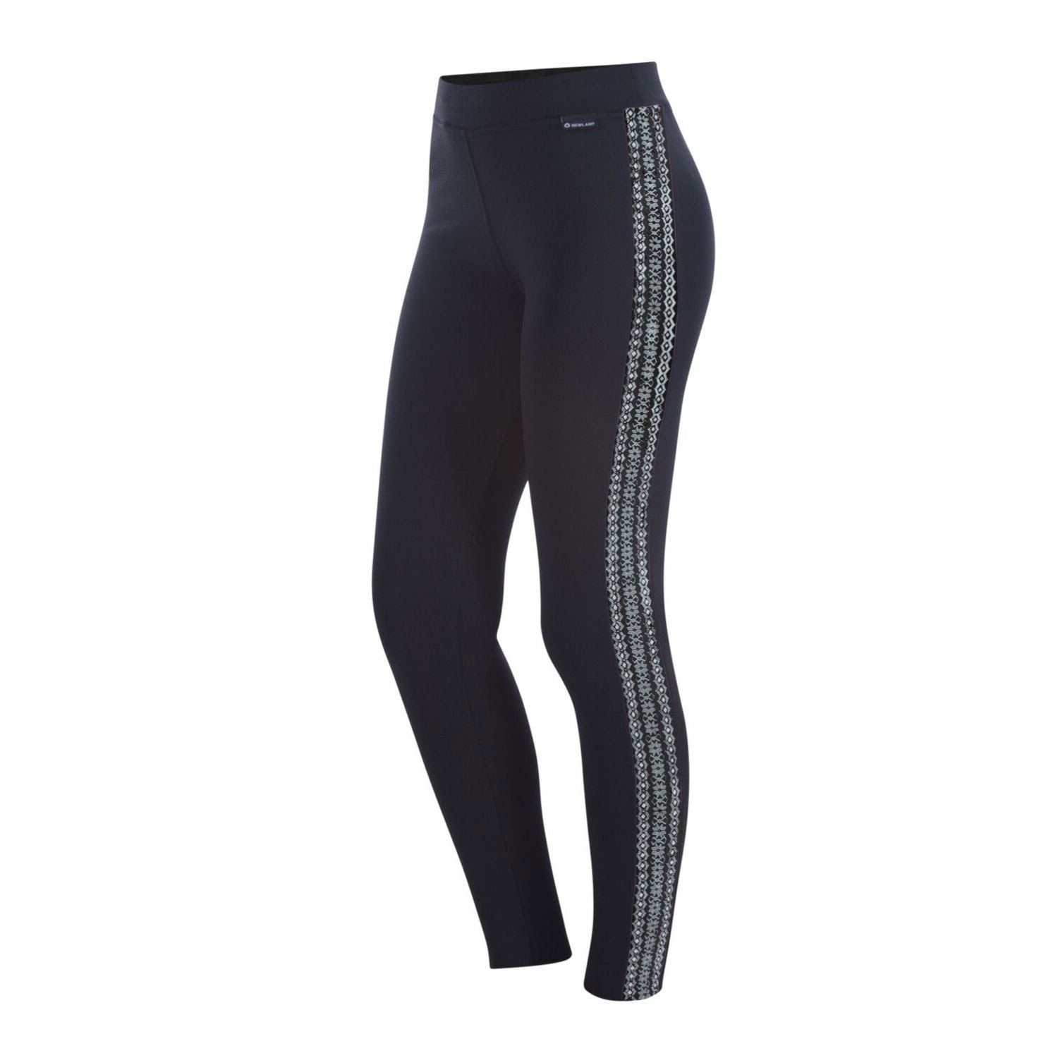 Zimné legíny NEWLAND Lady Leggings White/Black - Legíny - 4