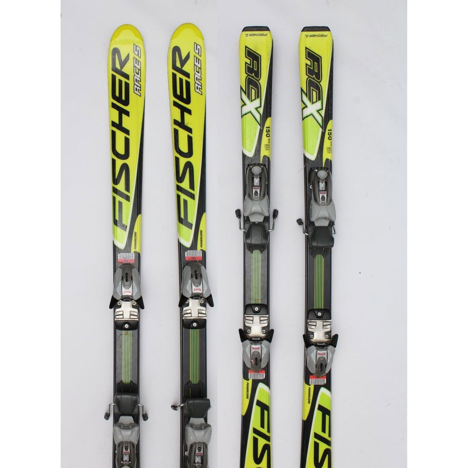 Jazdené bazárové lyže FISCHER Race S RCX - Detské lyže - 1