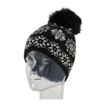 NEWLAND Lady Beanie Black/White
