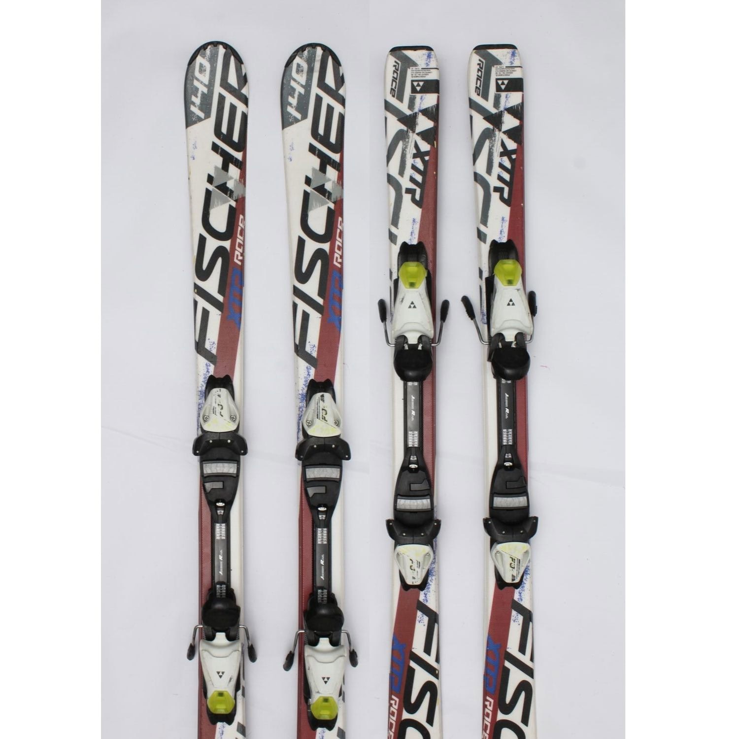Jazdené bazárové lyže FISCHER XTR Brown - Detské lyže - 1