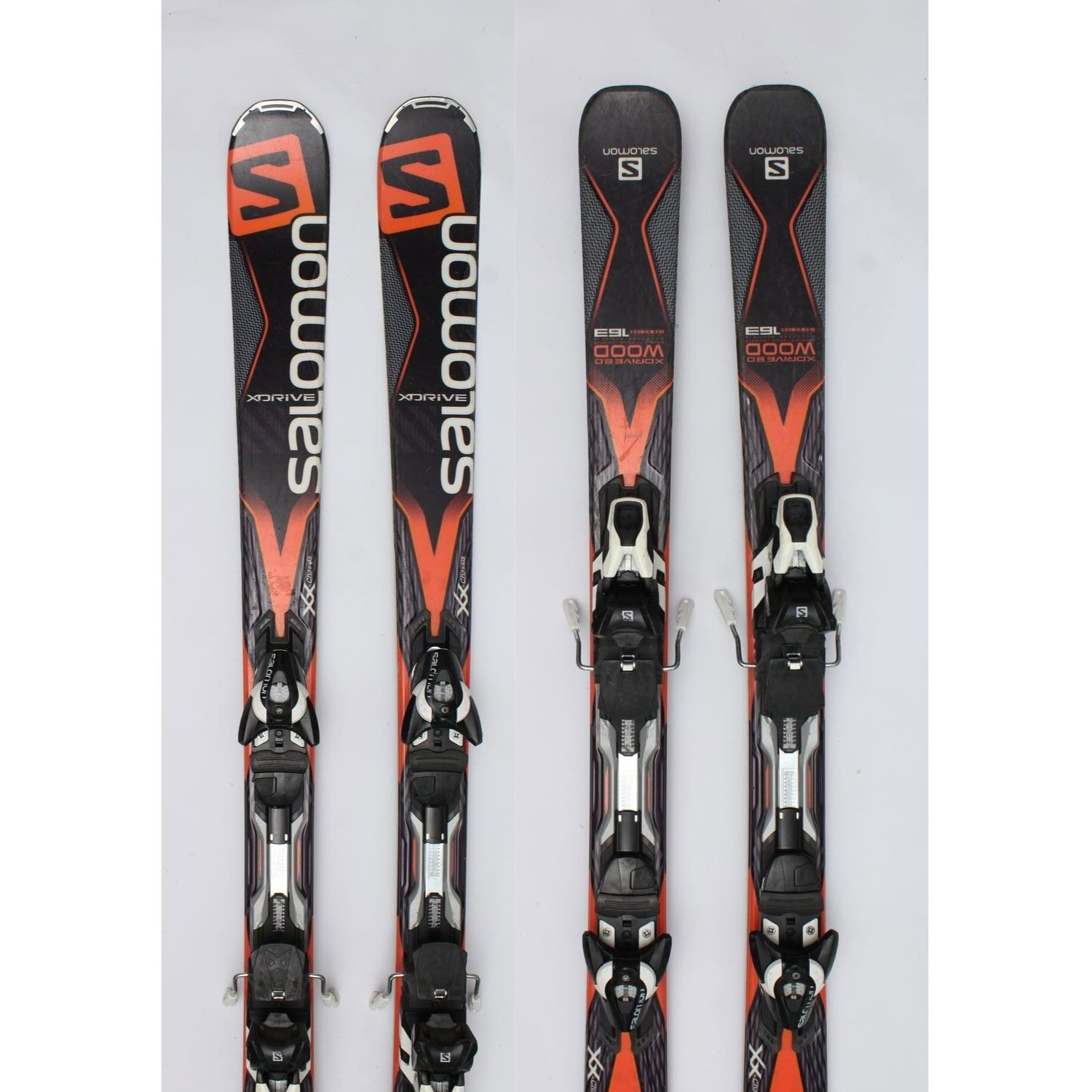 Jazdené bazárové lyže SALOMON XDRIVE 80 1 - Pánske lyže - 1
