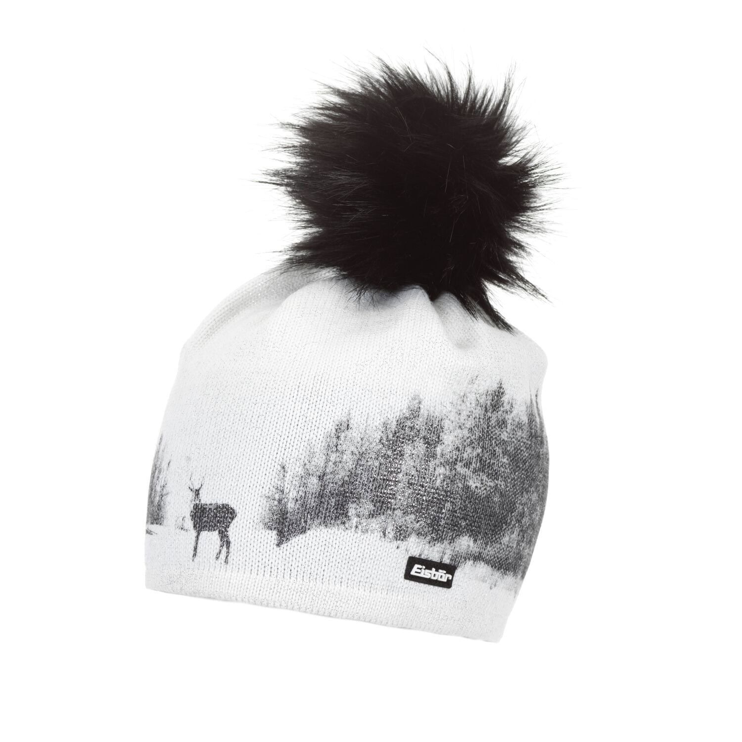 EISBÄR Clearing Lux Mü White-Schwarz/AF Schwarz - Čiapky - 1