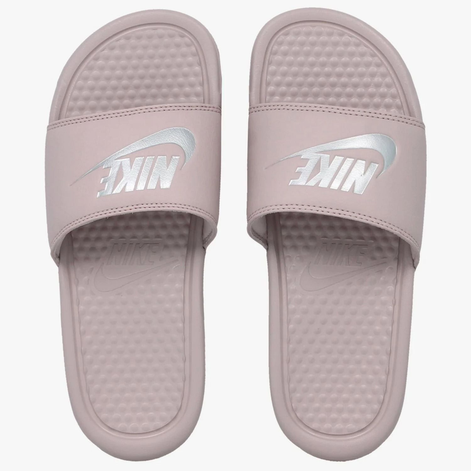 Šľapky NIKE Benassi JDI Pink / Gray - Šľapky a sandále - 1