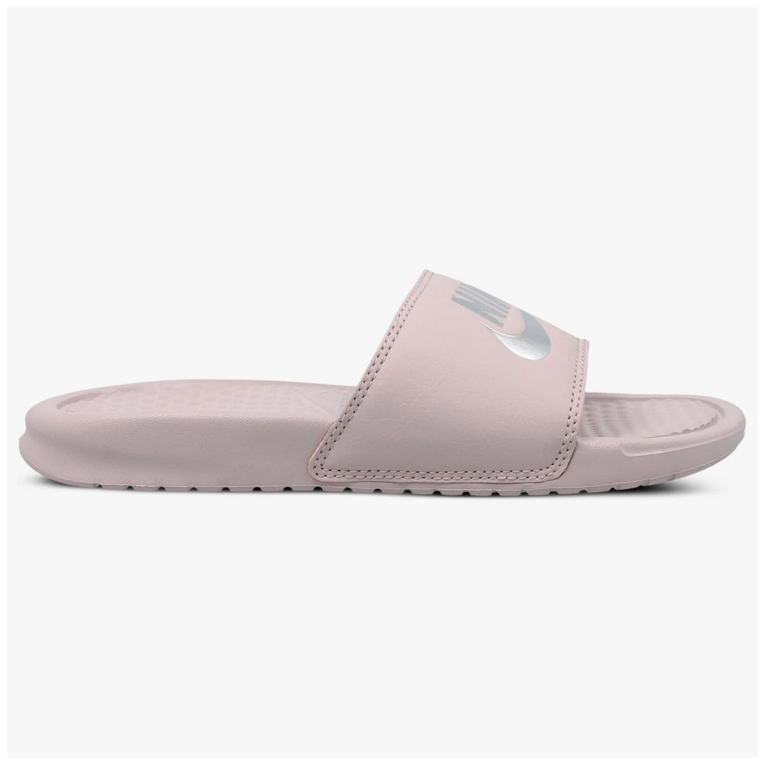 Šľapky NIKE Benassi JDI Pink / Gray - Šľapky a sandále - 3